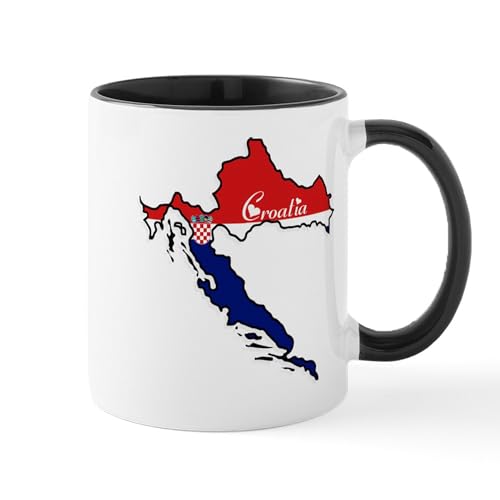 White/Black Inside - Cool Croatia Mug