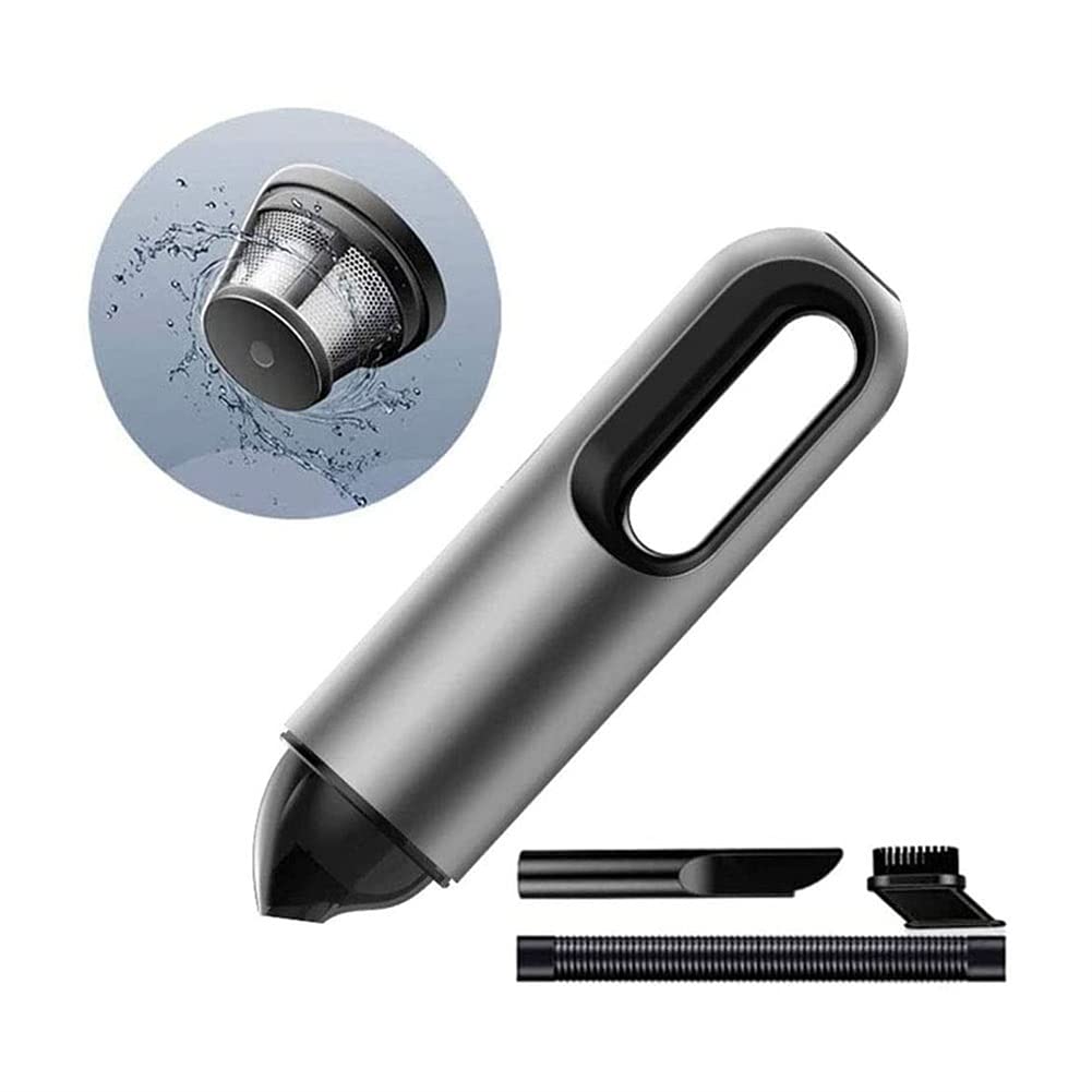 KSDCDF Cordless Handheld Vacuum Cleaner - Rechargeable Li-ion Battery, Quick Charge, Strong Suction for Pet Hair - Portable Mini Vacuum for Home, Car, RV & Office Cleaning | Lightweight & Powerful for Daily Use