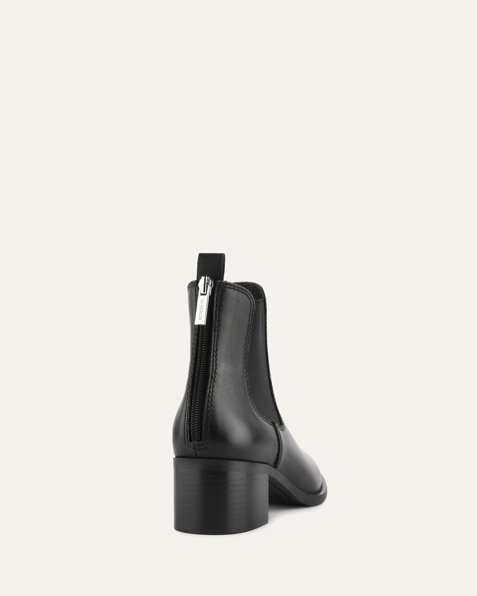 Lucas Black Leather Mid Ankle Boots for Women - Comfortable & Stylish Footwear for Casual Outings, Work & Everyday Wear