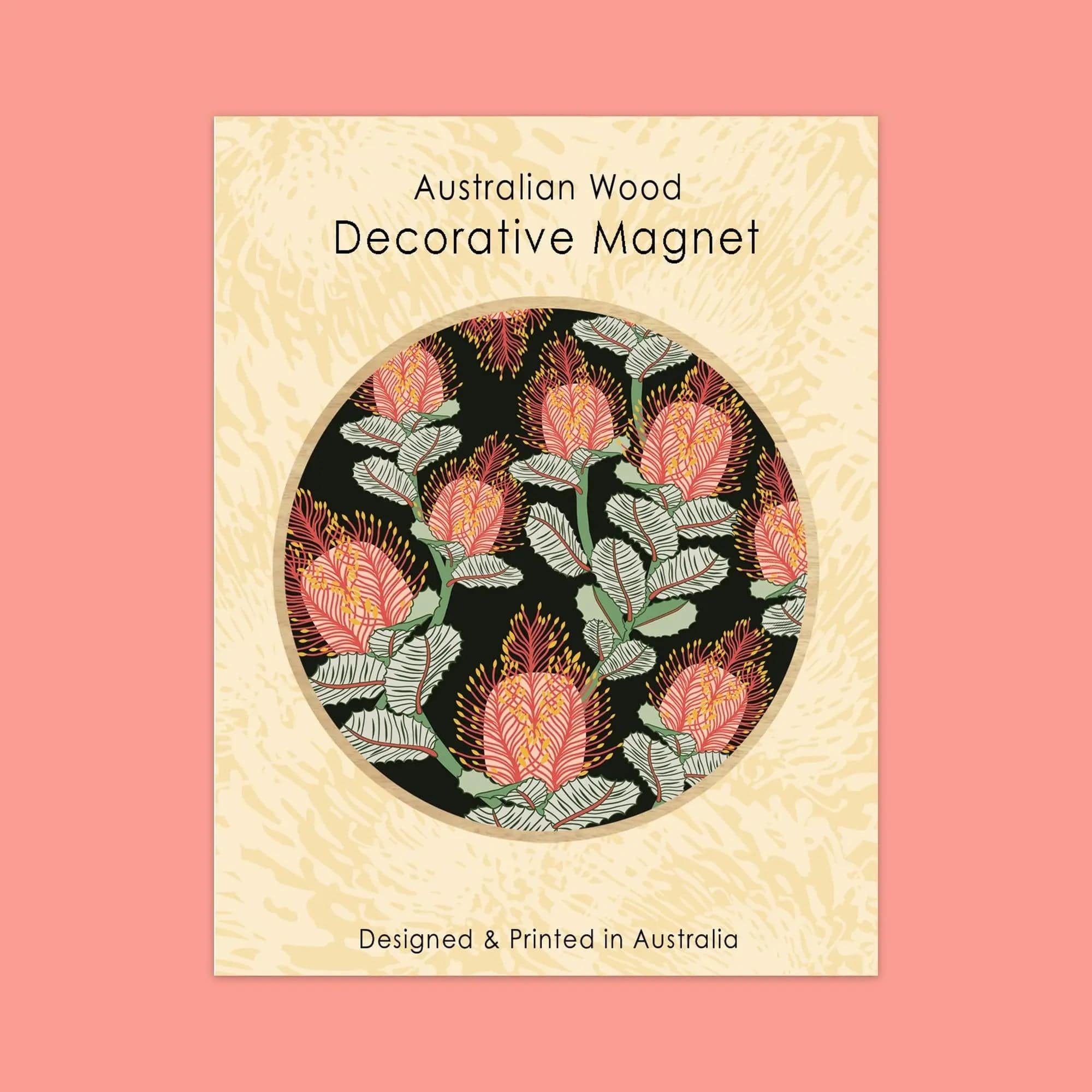 Australian Native Flora Fridge Magnets Set - Perfect for Home, Office & Gifts | Unique Aussie Botanical Decor