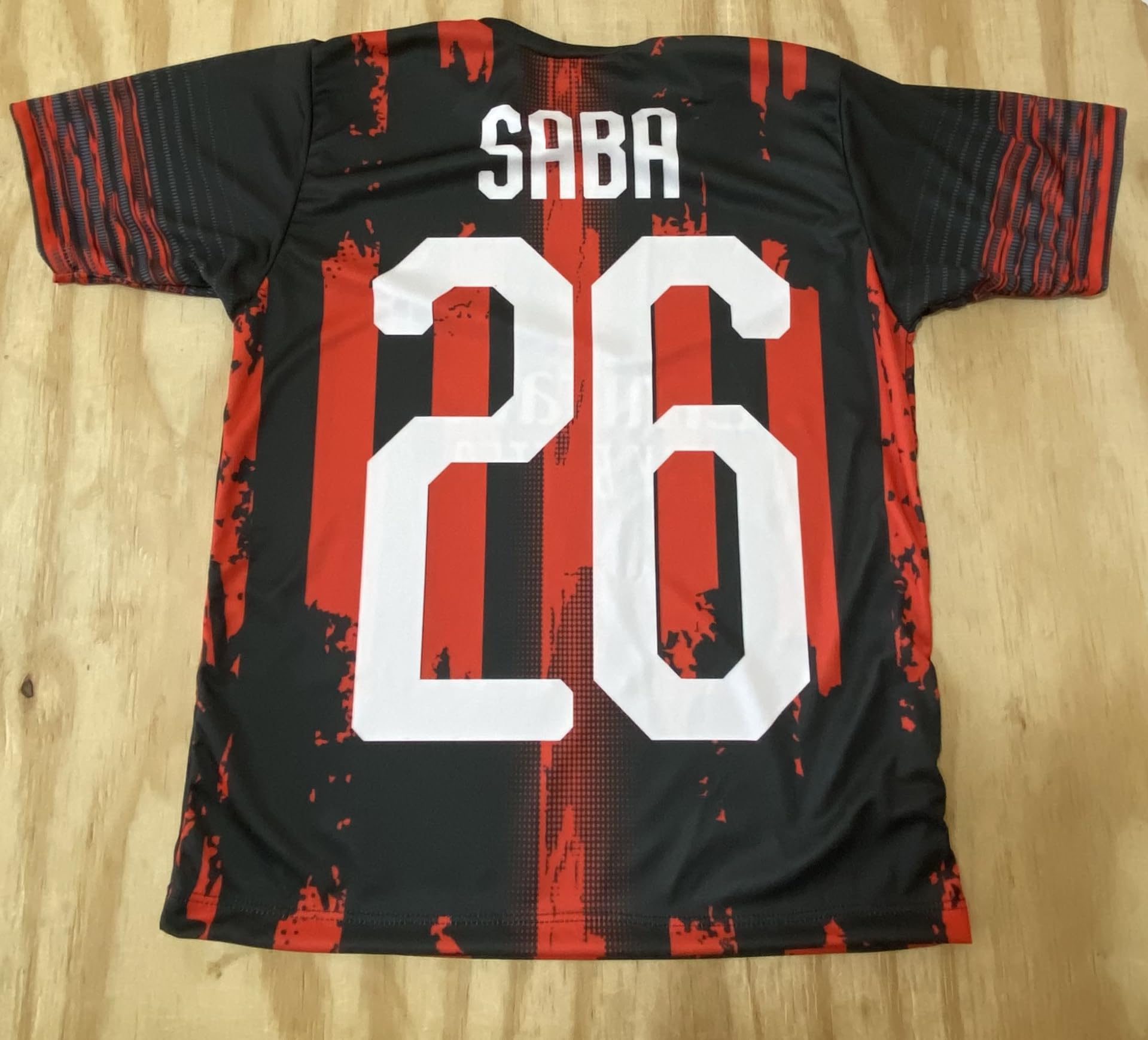 Custom AC Milan Soccer Jersey for Kids - Multiple Sizes for Football Fans