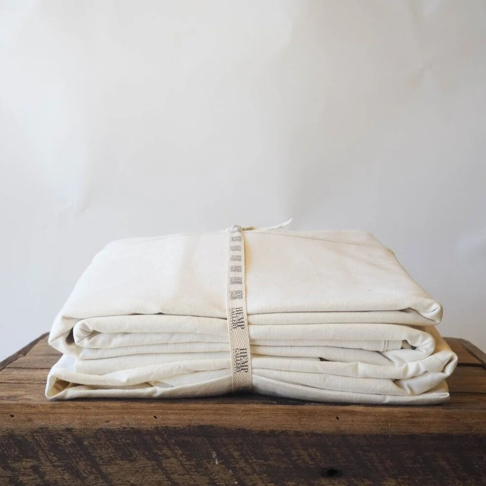 Organic Hemp & Cotton Queen Sheet Set - Breathable, Eco-Friendly Bedding for Comfortable Sleep & Sustainable Home Decor