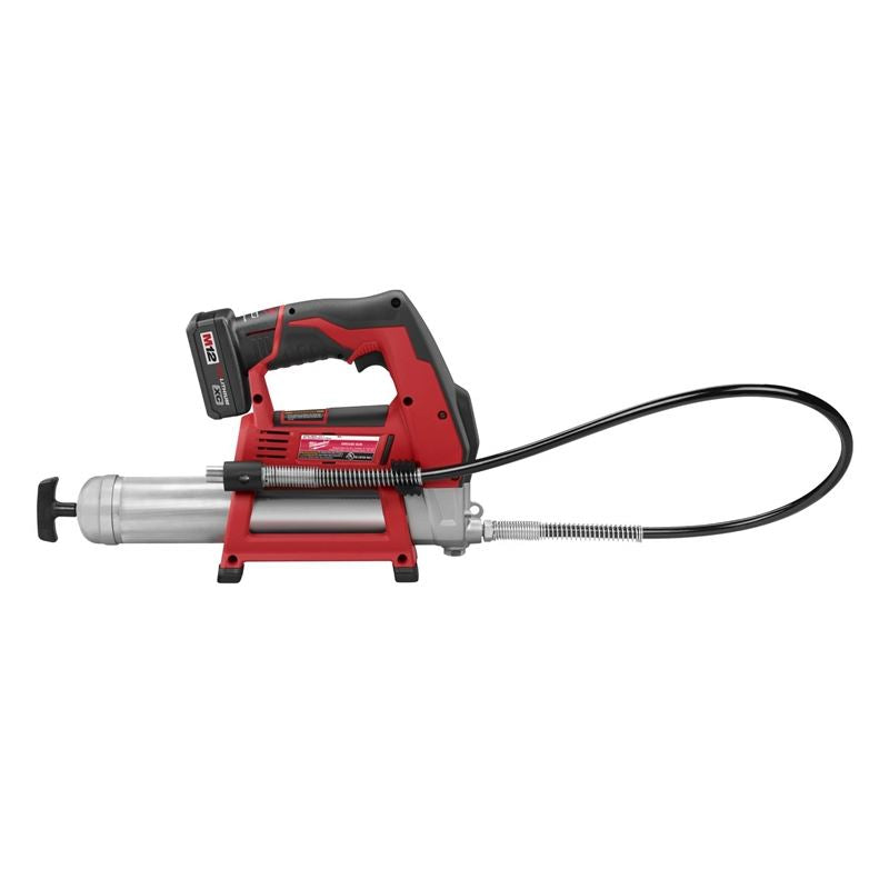 M12 12V Lithium-Ion Cordless Grease Gun Kit (2446-21XC) - Perfect for Automotive, Industrial & Home Maintenance