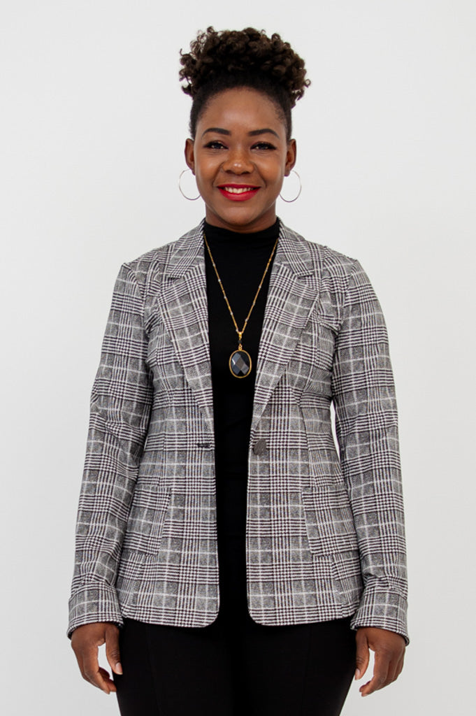 Anders Women's Blazer - Bella Style Bamboo Fabric - Perfect for Office Wear, Business Meetings & Formal Events