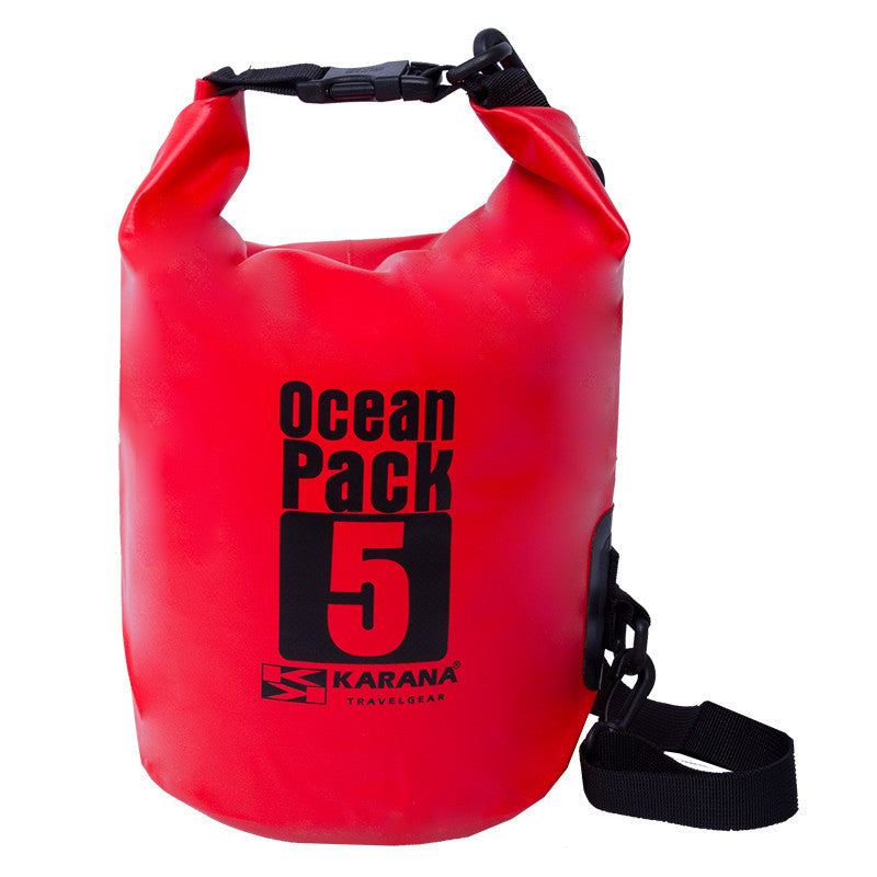 **Karana Ocean Pack 5L Waterproof Dry Tube Bag - Ideal for Kayaking, Boating, Swimming & Outdoor Adventures**