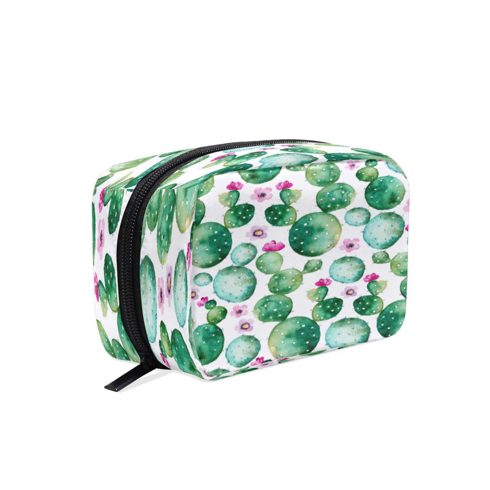Leideawo Small Travel Cosmetic Bag for Women - Portable Waterproof Makeup Organizer Toiletry Pouch for Girls | Perfect for Daily Essentials, Weekend Getaways & Airplane Carry-On