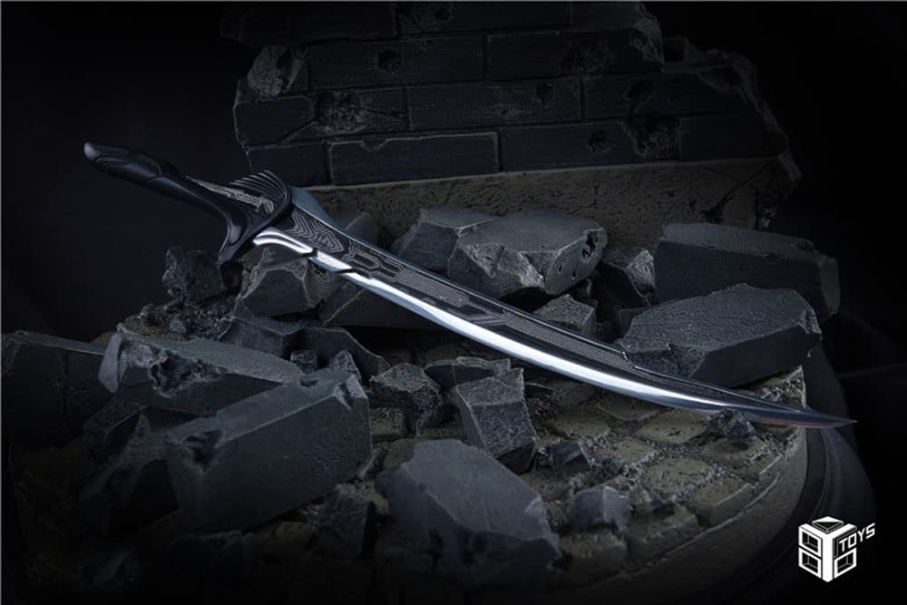 1/6 Scale Female Sword Accessories for Collectible Action Figures - Perfect for Display, Photography & Cosplay Scenes