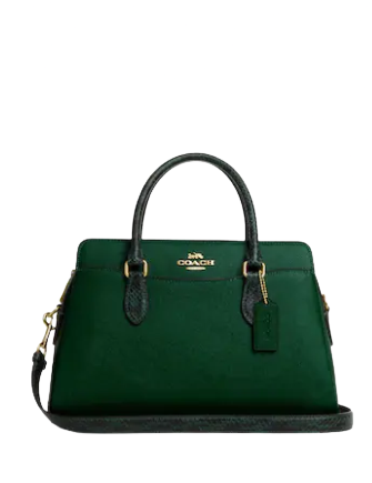 Coach Darcie Carryall Crossbody Bag for Women - Genuine Leather Handbag with Adjustable Strap, Perfect for Work, Travel & Everyday Use