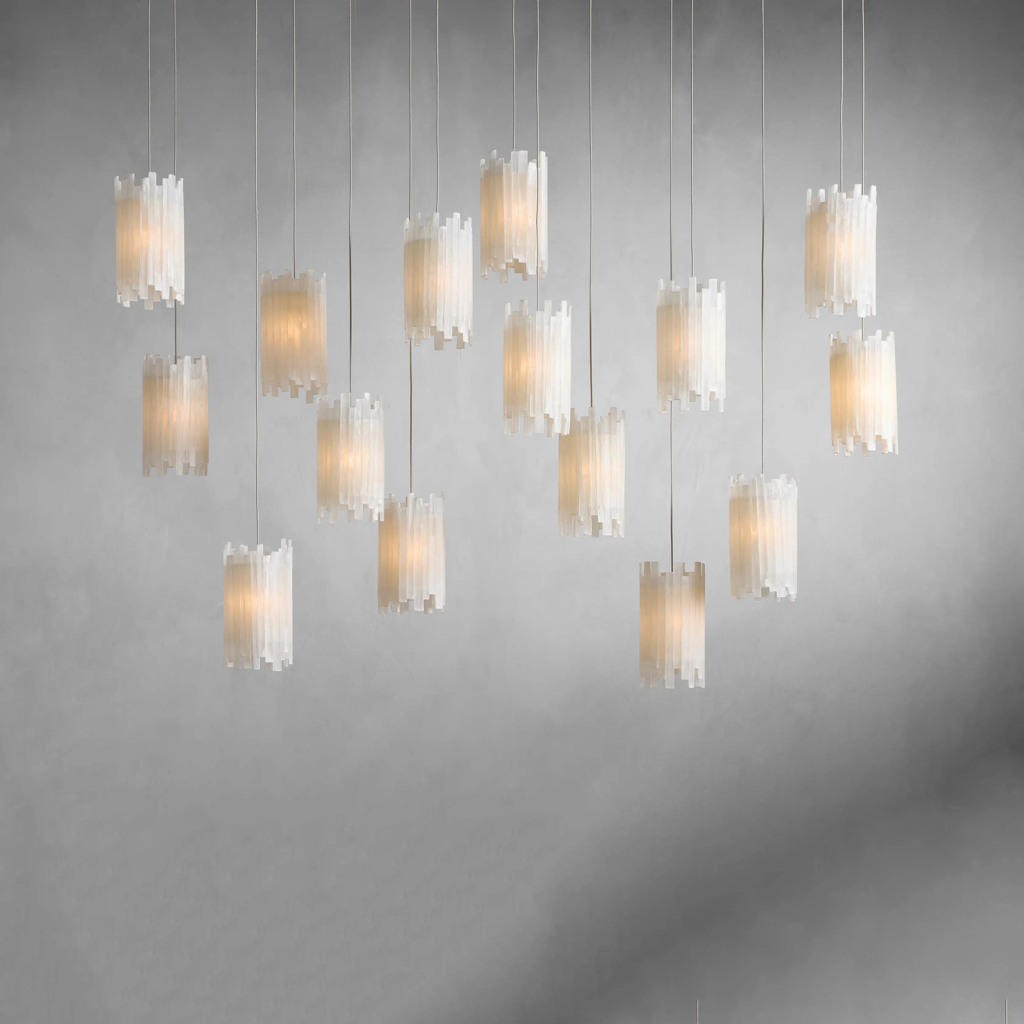 Modern Gianna Rectangular Chandelier - Elegant LED Crystal Ceiling Light Fixture for Dining Room, Living Room & Bedroom | Perfect for Home Decor, Wedding & Luxury Interior Lighting