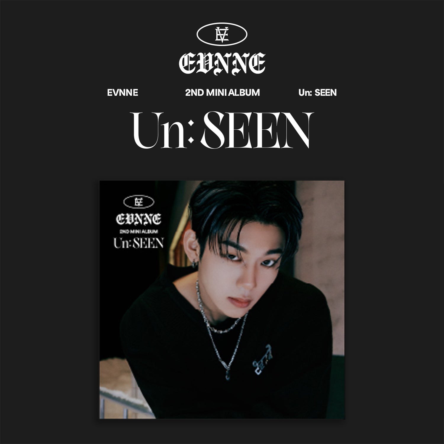 EVNNE 2nd Mini Album 'UN: SEEN' (Digipack Version) - K-Pop Collectible for Fans, Perfect for Gifting and Display
