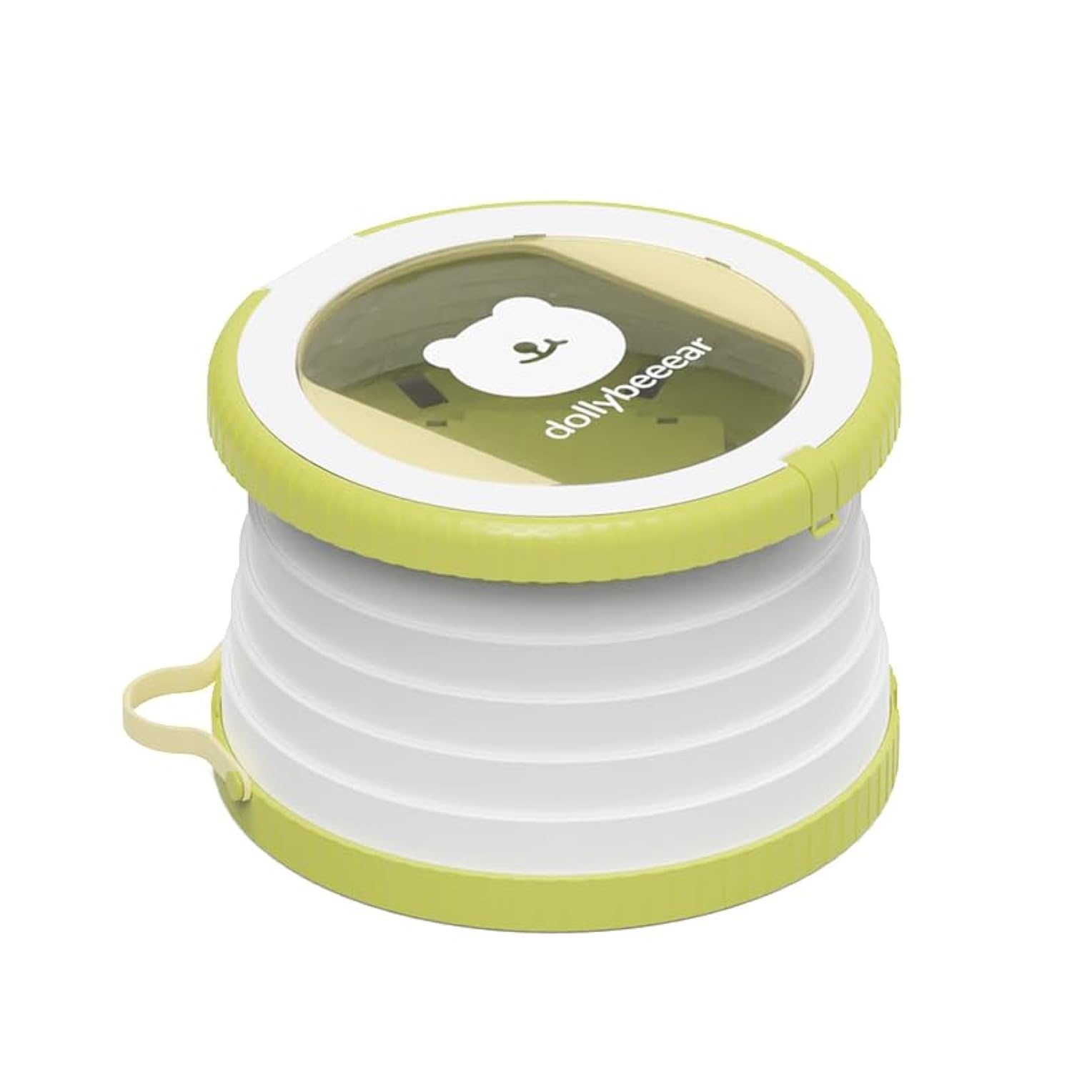 Portable Foldable Travel Potty Seat for Toddlers & Kids - Durable Training Toilet for Indoor, Outdoor, Camping & Road Trips - Easy to Use Baby Toilet Seat (Green) - Perfect for Home, Travel, Car & Emergency Use