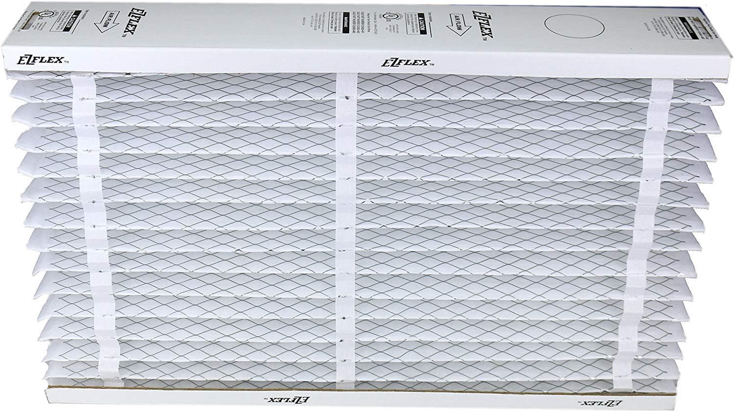 Carrier EXPXXFIL0020 20x25x5 MERV 10 EZ Flex Air Filter - High Efficiency HVAC Replacement Filter for Home & Office Air Purification