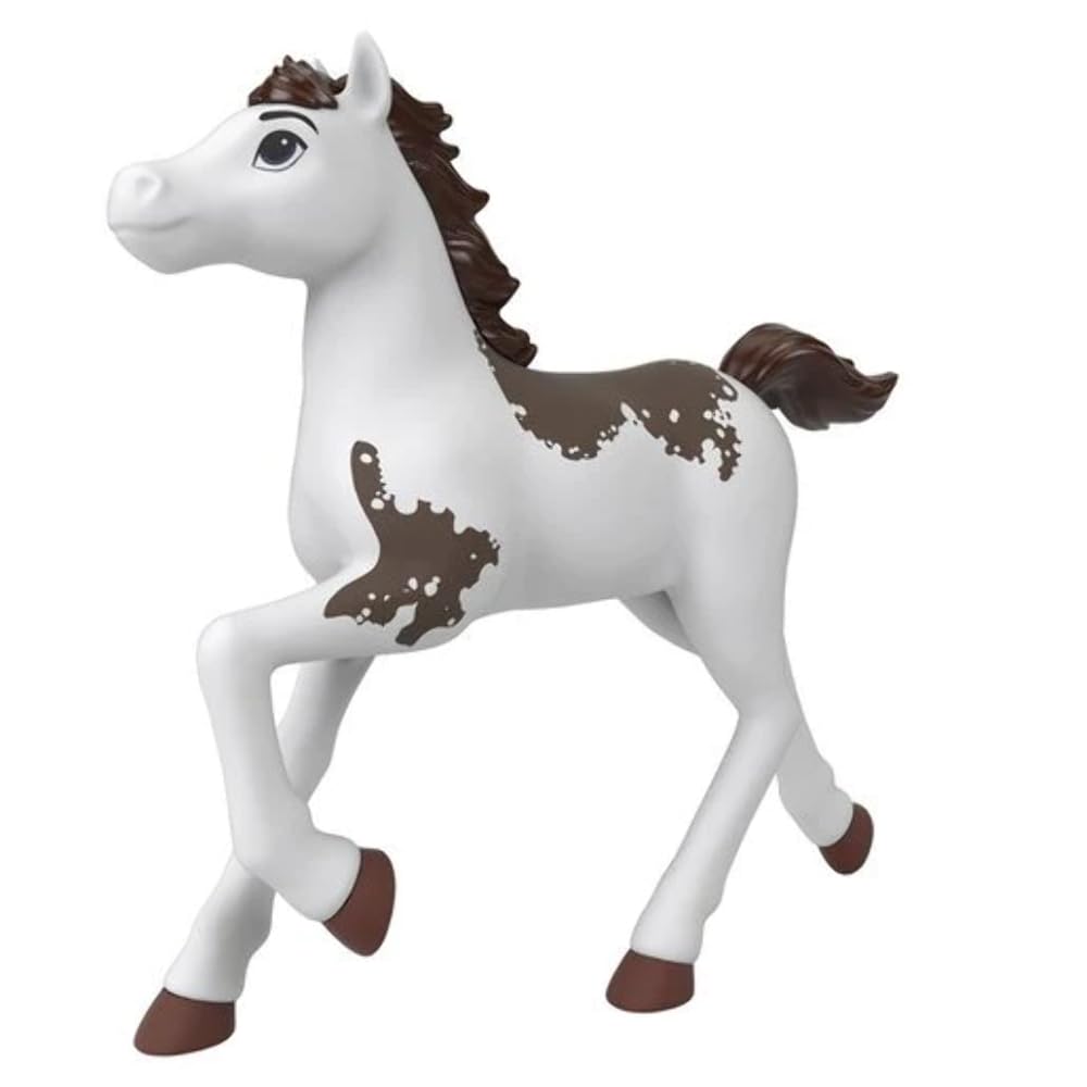 Spirit Untamed White Horse Toy - DreamWorks Animated Movie Collectible for Kids & Fans - Perfect for Playtime, Gifts & Themed Decor
