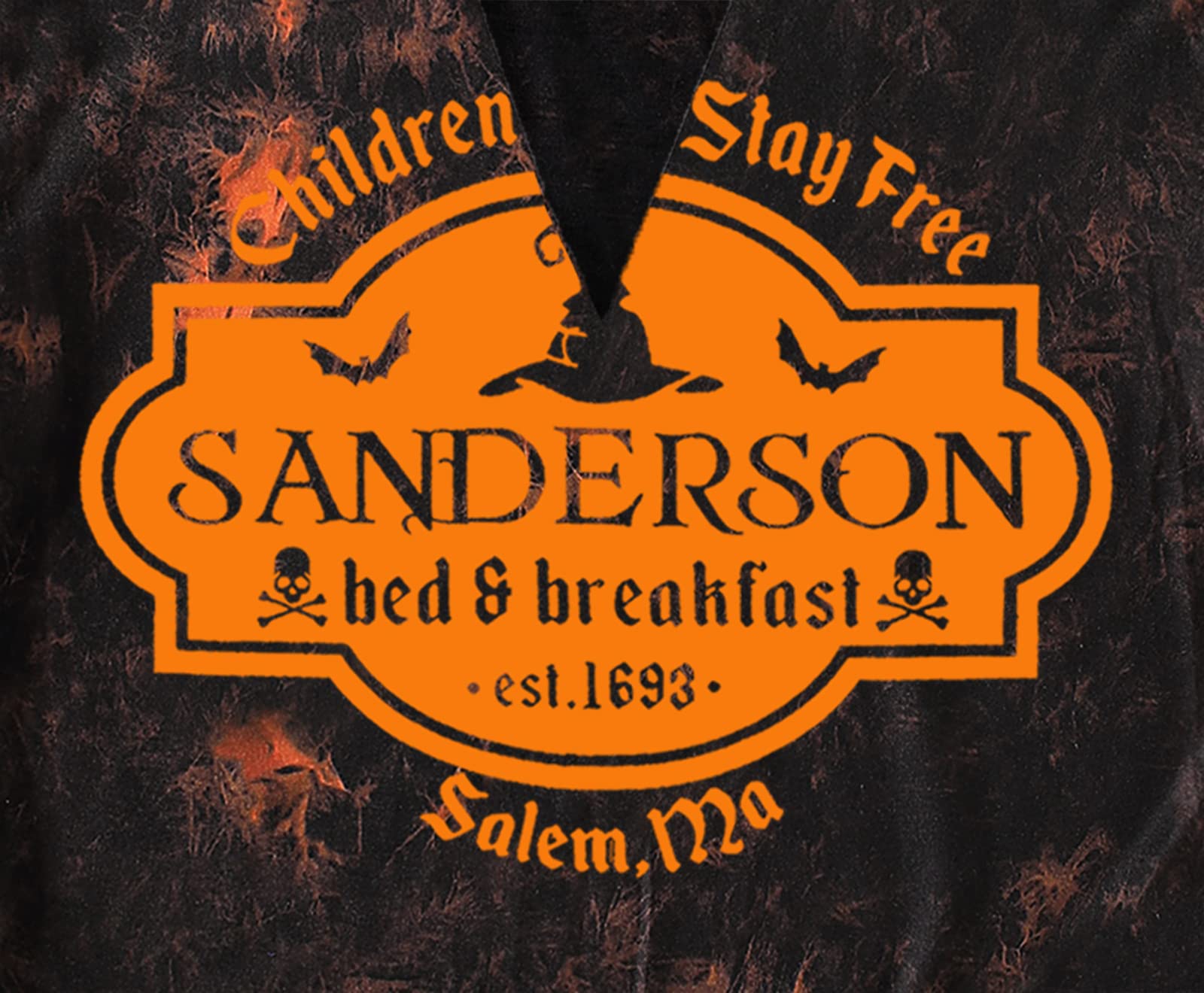 MAIHUN Halloween T-Shirt for Women - Hocus Pocus Sanderson Sisters Horror Movie Tee | Scary Squad Graphic Top for Halloween Parties & Horror Movie Nights