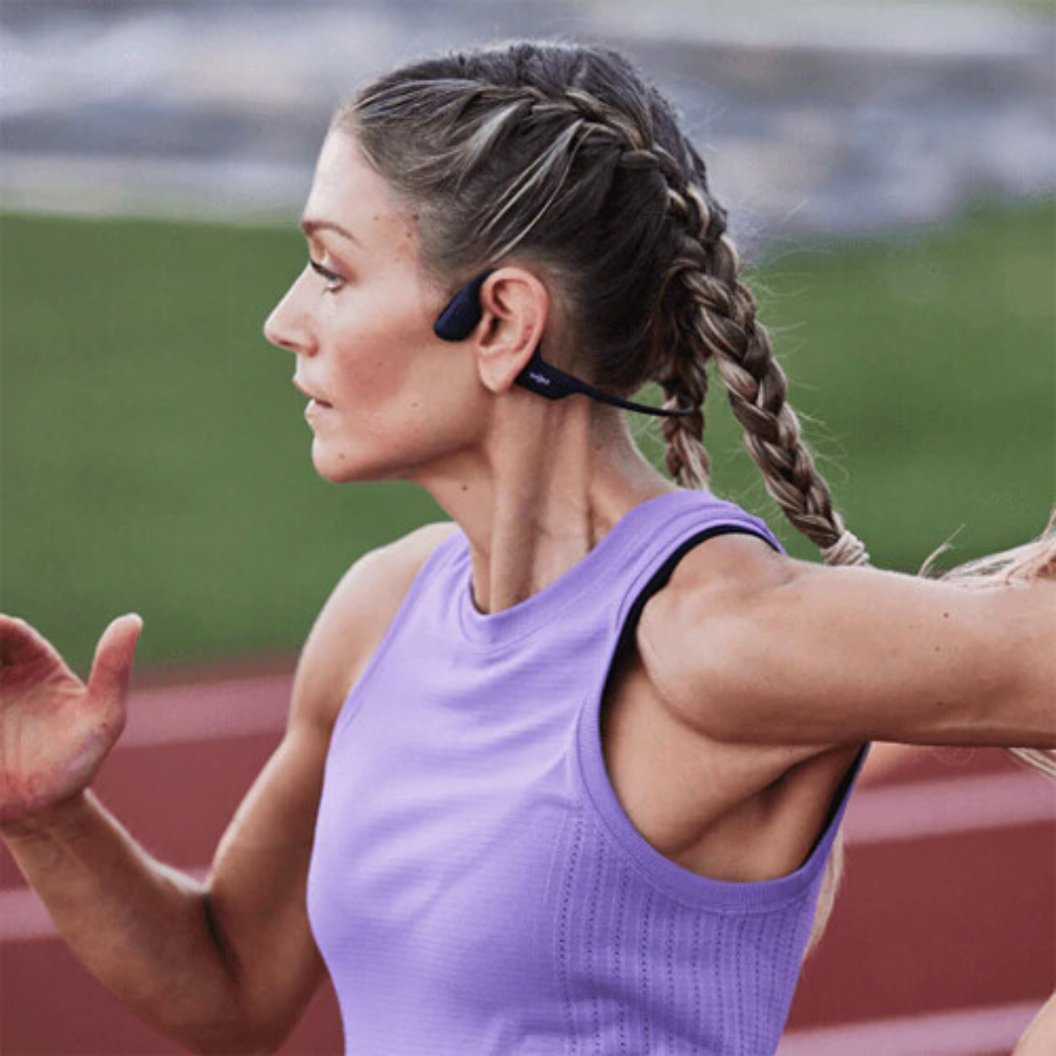 Shokz OpenRun Pro Bone Conduction Wireless Headphones - Black | Perfect for Running, Cycling & Outdoor Sports