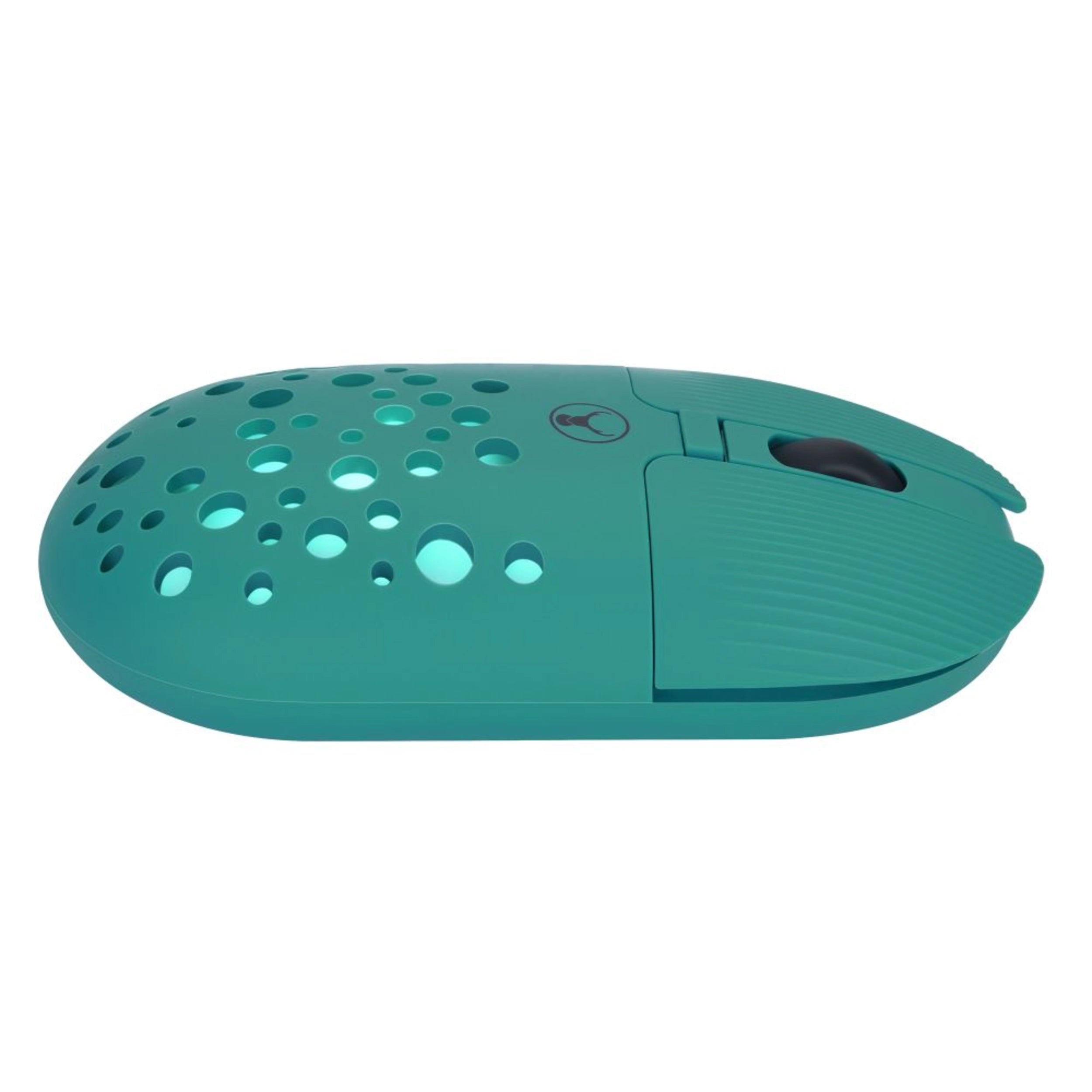 Bonelk Bluetooth & Wireless RGB 4D Gaming Mouse - 1200DPI Adjustable, USB-C Rechargeable, Ergonomic Design (Emerald Green) - Perfect for PC Gaming, Office Work & Graphic Design