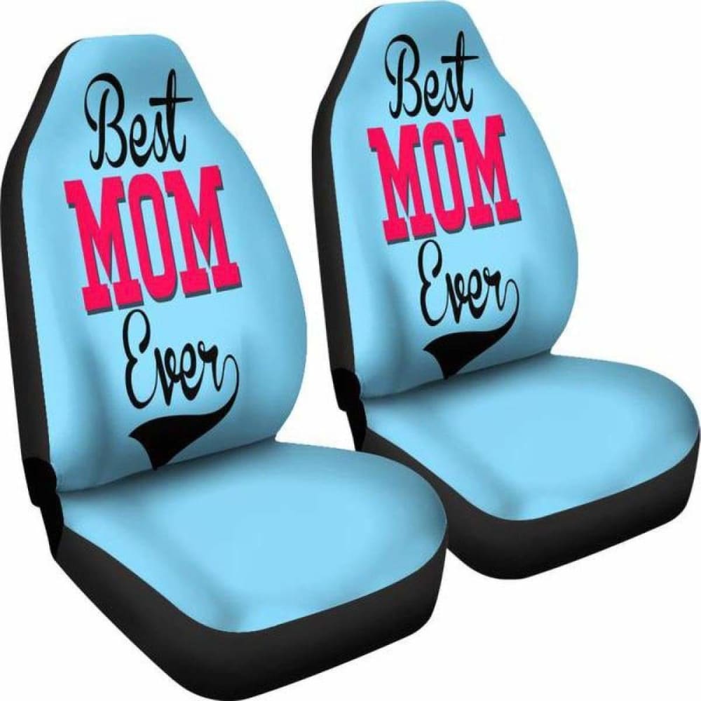Best Mom Ever Gift - Premium Car Seat Covers for Women (Set of 2) - Perfect Mother's Day, Birthday & Christmas Presents - Protect Your Car Seats in Style