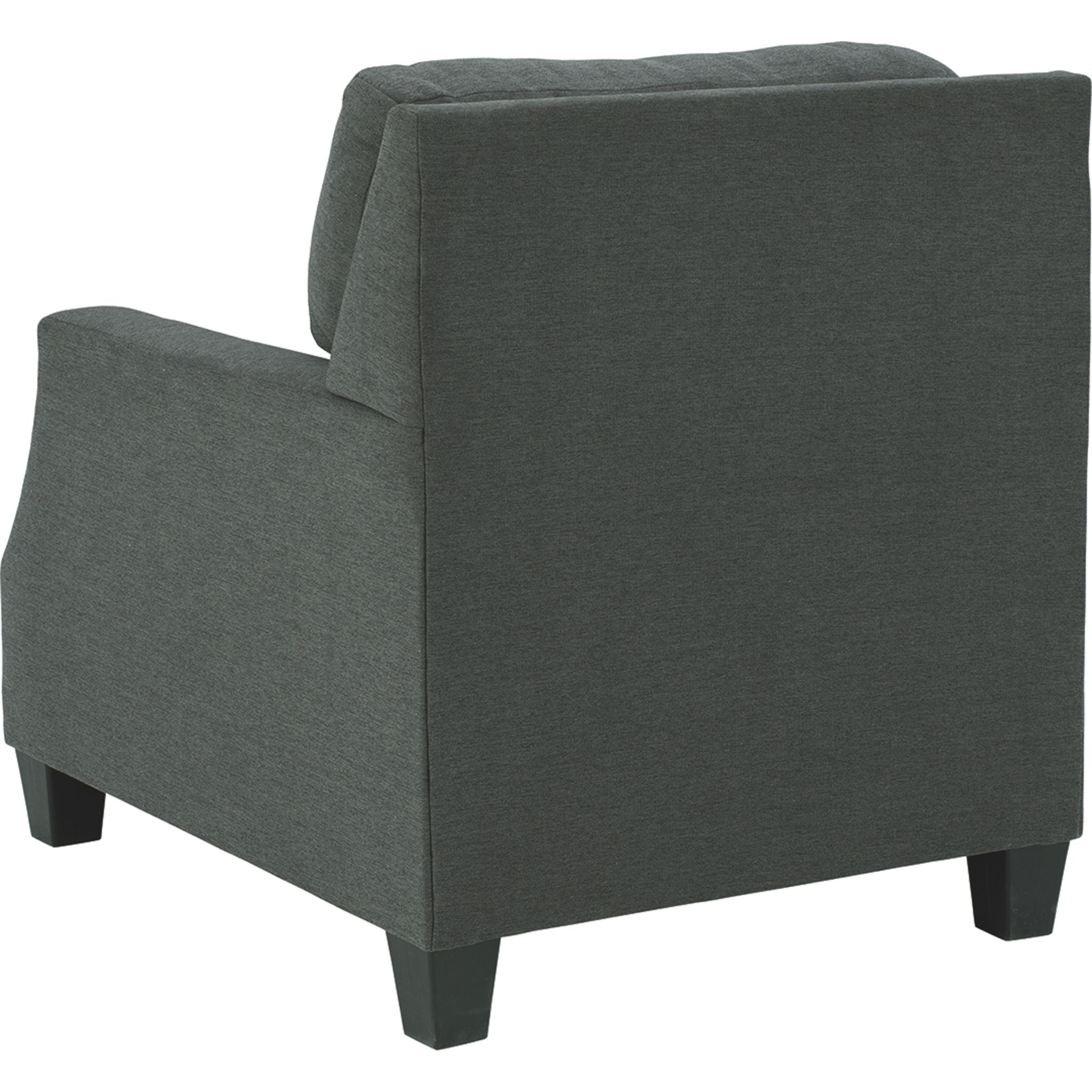 Bayonne Chair Charcoal - Modern Lounge Chair for Living Room, Office & Outdoor - Comfortable & Stylish Seating Solution
