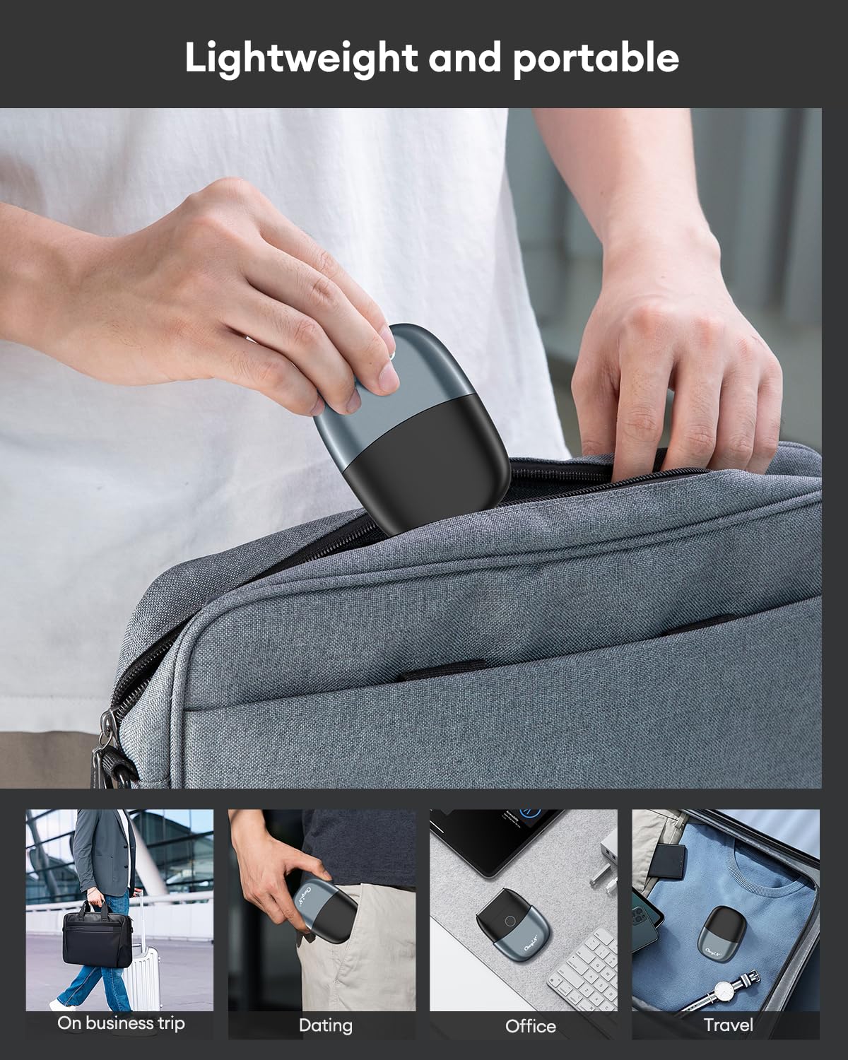 CkeyiN Electric Shaver for Men - USB-C Rechargeable Foil Shaver, IPX6 Waterproof Cordless Razor for Face & Head Shaving | Portable Travel Shaver | Perfect for Home, Office & Gym Use