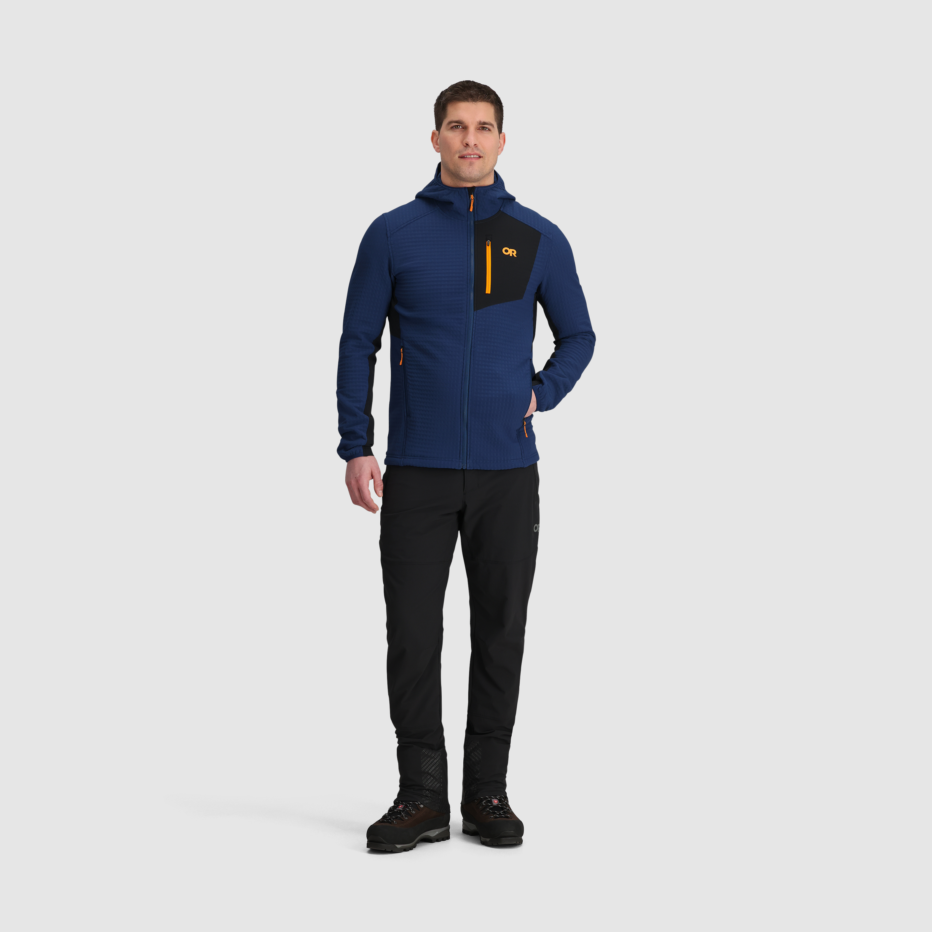 Men's Vigor Plus Fleece Hoodie - Soft Warm Winter Pullover with Kangaroo Pocket | Perfect for Outdoor Activities, Hiking & Casual Wear