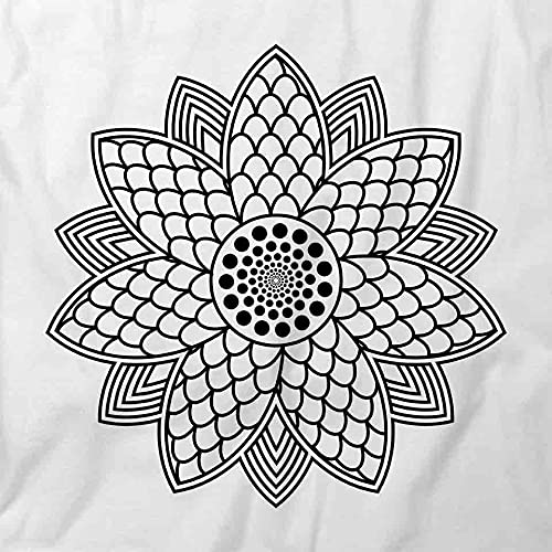 Sunflower Printed T-Shirt for Women - Soft Cotton White Graphic Tee with Floral Design | Perfect for Summer Outfits, Casual Wear & Gift Giving