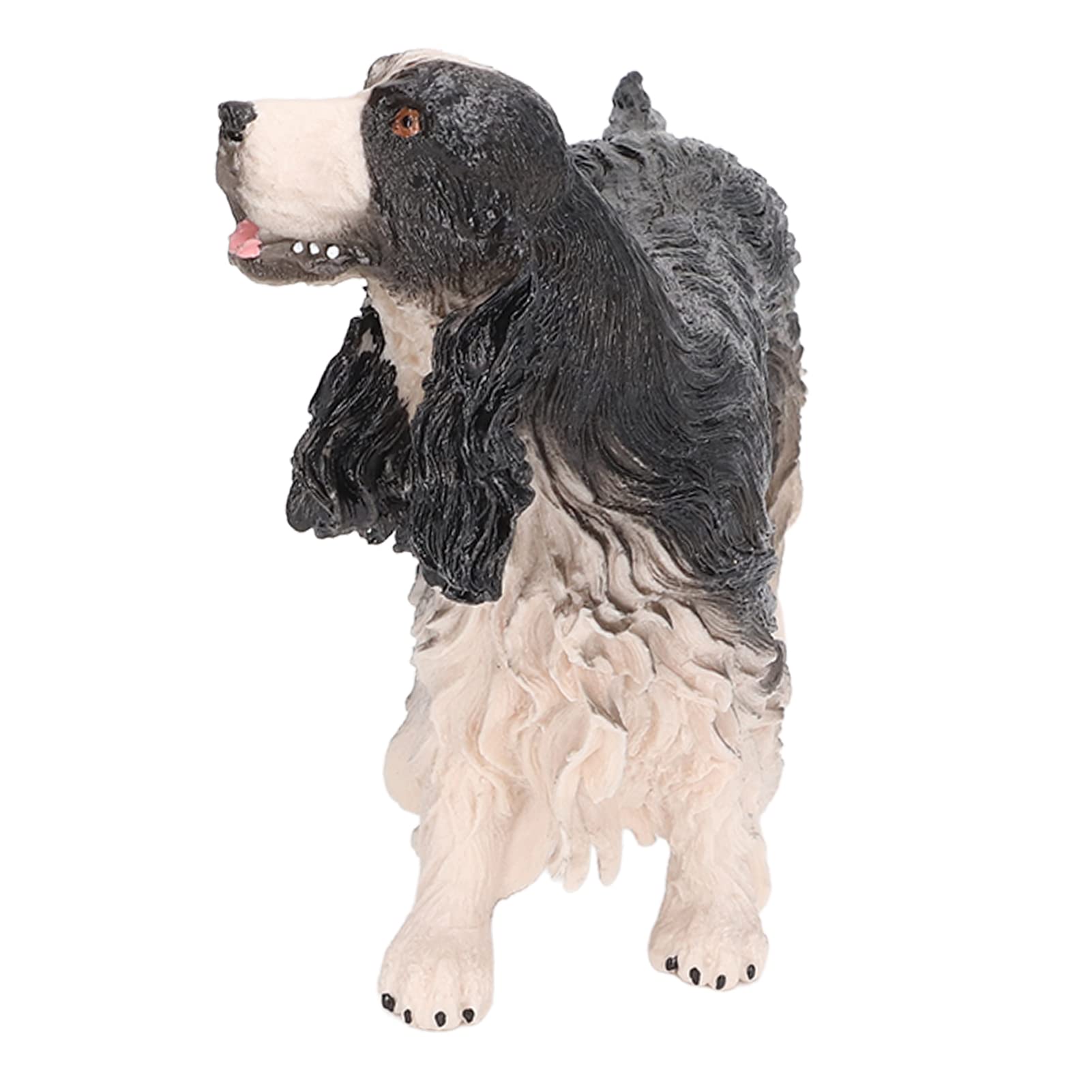 LBEC Realistic Cocker Spaniel Dog Model - Lifelike Simulation Spaniel Figurine for Collectors, Home Decor & Kids Play | Perfect for Pet Lovers, Shelf Displays & Educational Toys