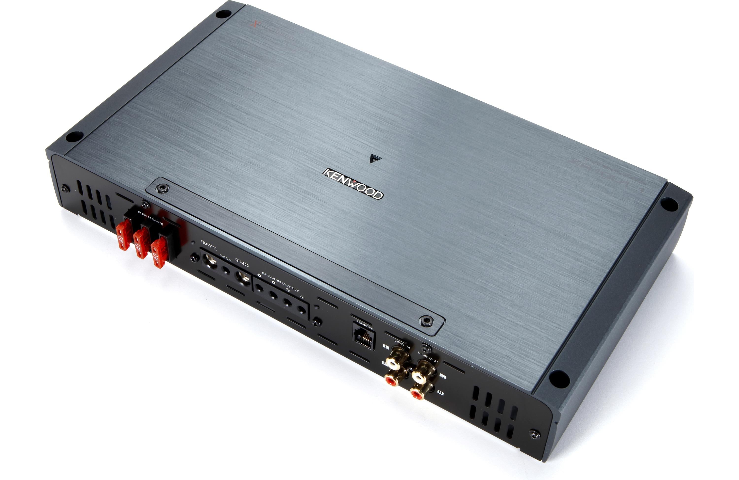 Kenwood Excelon XR1001 1 XR Series Class D Mono Power Amplifier - 1000W High Power Car Audio Amp for Deep Bass & Clear Sound - Perfect for Car Audio Systems & Subwoofers