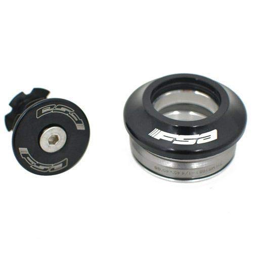 FSA No.53-1 1-1/8Inch to 1-1/4Inch Integrated Bicycle Headset with Top Cap - XTE1670 - Compatible with Road Bikes, Mountain Bikes & BMX