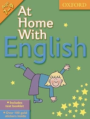 At Home With English 7-9 - English Learning Book for Kids Ages 7-9 | Homeschooling & Classroom Education Resource