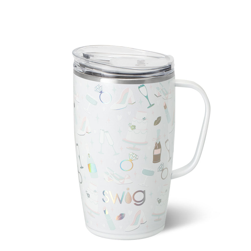 18oz Bride to Be Travel Mug - Insulated Stainless Steel Tumbler for Wedding Showers, Bachelorette Parties & Bridal Events - Perfect Gift for Future Brides