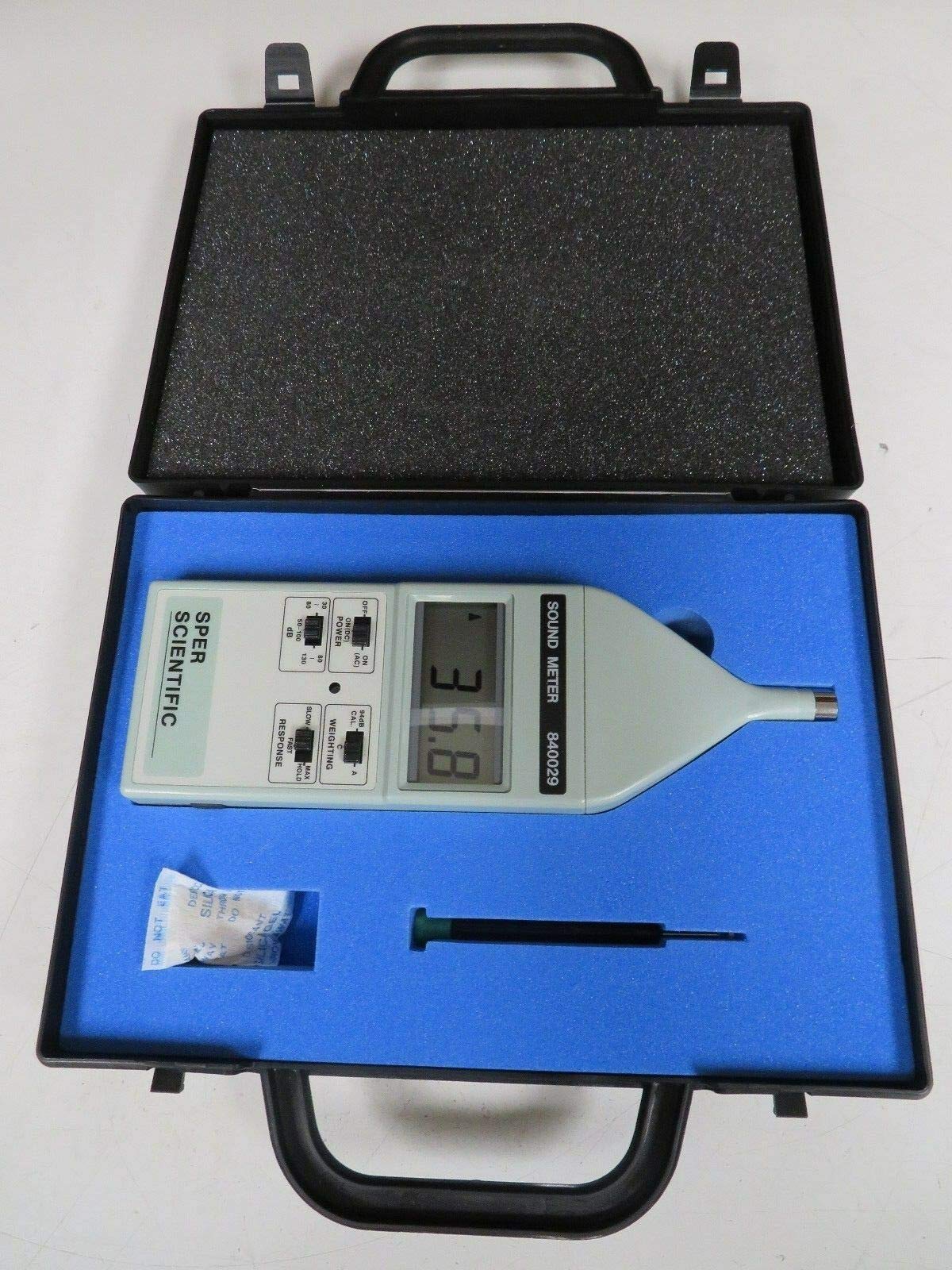 Sper Scientific Sound Meter - Digital Noise Level Decibel Meter with Data Logging - Perfect for Home, Office, and Industrial Noise Measurement