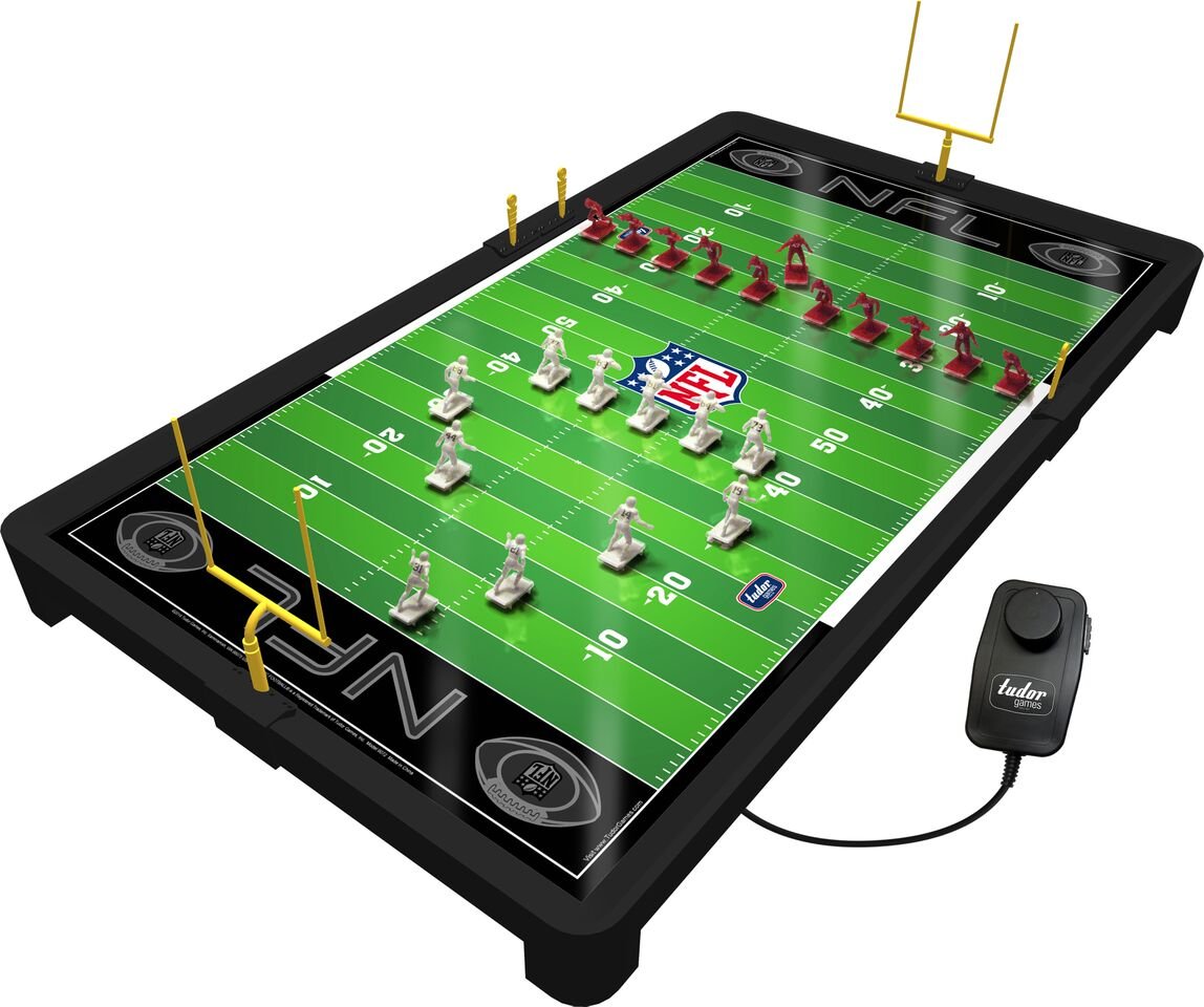 NFL Electric Football Game Set - Official Licensed Tabletop Football Toy for Kids & Adults - Perfect for Game Nights, Parties & Sports Fans