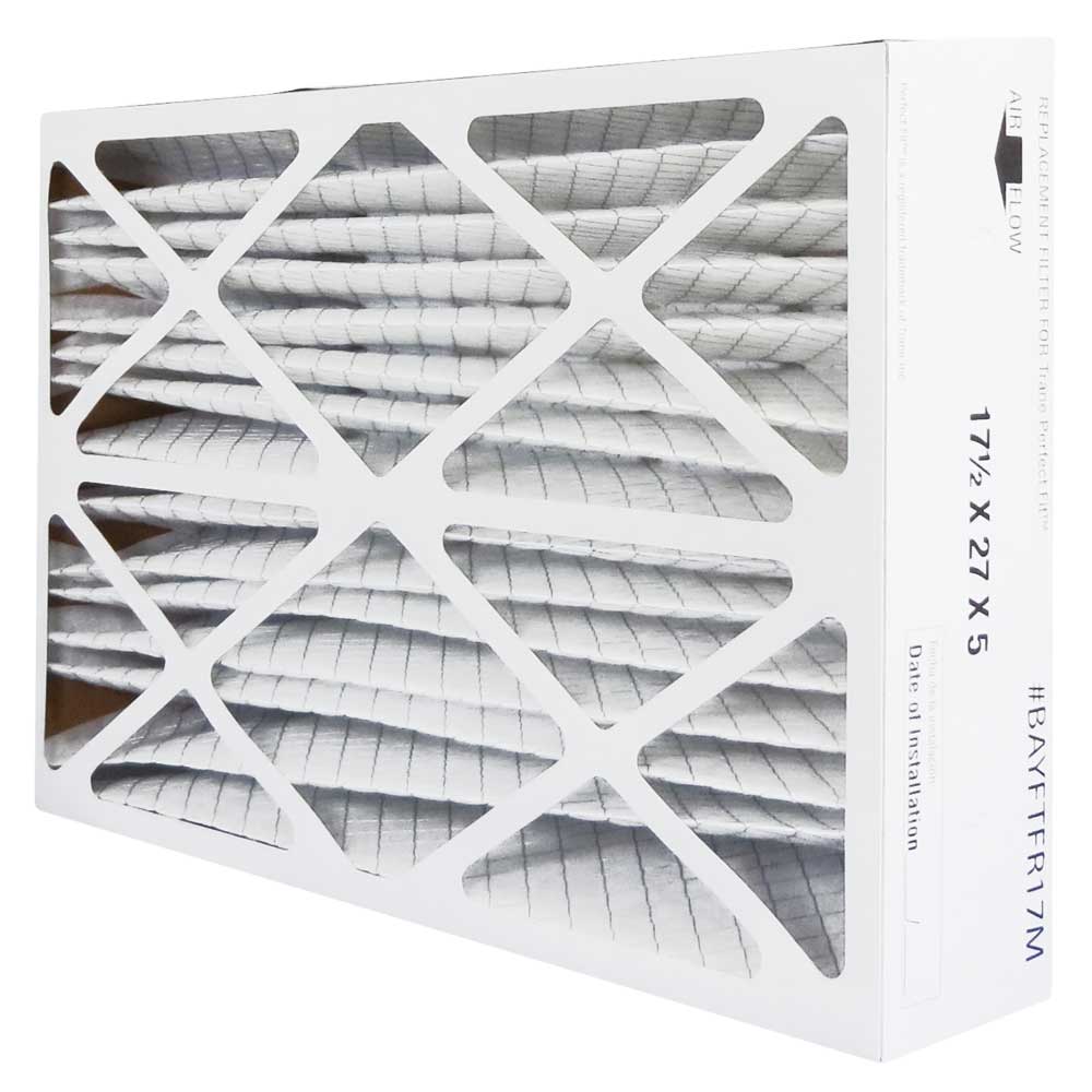 Atomic BAYFTFR17M 17.5x27x5 MERV 13 Trane Replacement Furnace Air Filter - 2 Pack | High Efficiency HVAC Filter for Cleaner Air in Homes & Offices