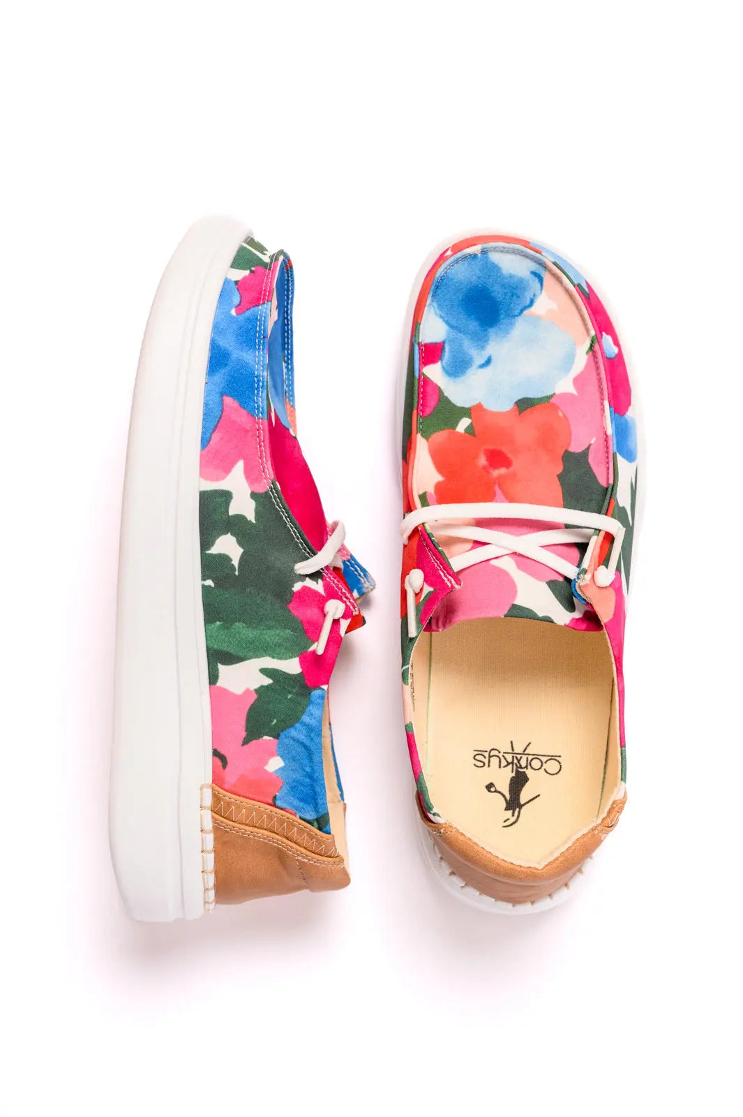 Floral Print Kayak Shoes for Men & Women - Lightweight Water Shoes for Kayaking, Boating, and Beach Activities - Non-Slip Quick-Dry Aqua Shoes