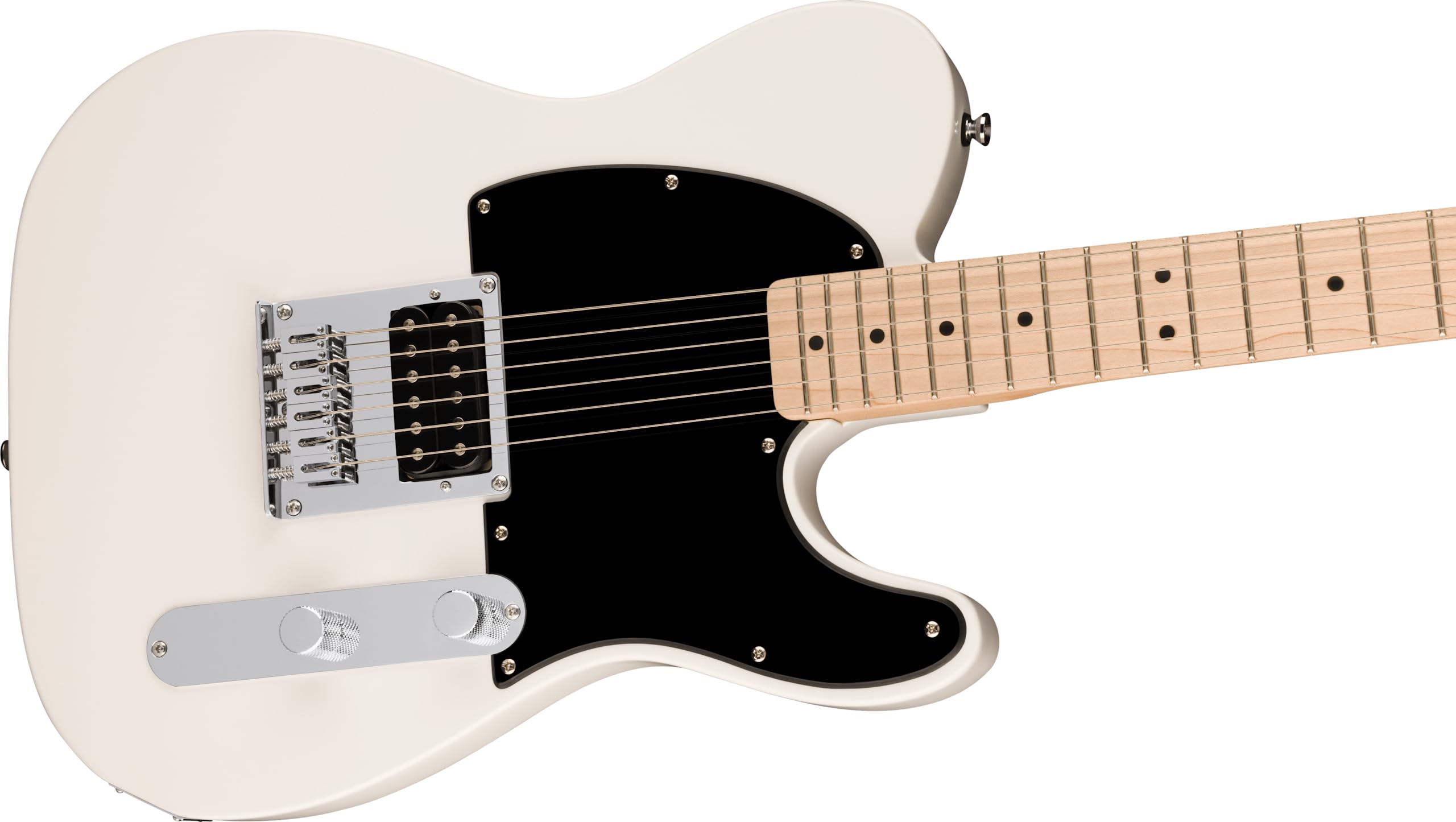 Squier 6 String Solid-Body Electric Guitar for Beginners & Professionals - Right-Handed Arctic White (0373553580) - Perfect for Rock, Blues & Live Performances