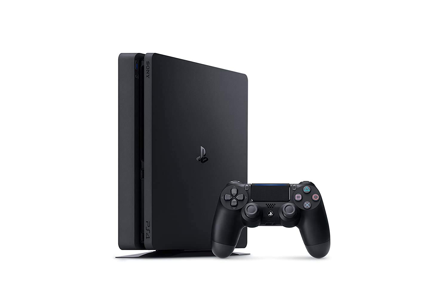 Refurbished PlayStation 4 Slim 500GB Gaming Console - Certified Renewed | Perfect for Home Entertainment & Online Multiplayer Gaming