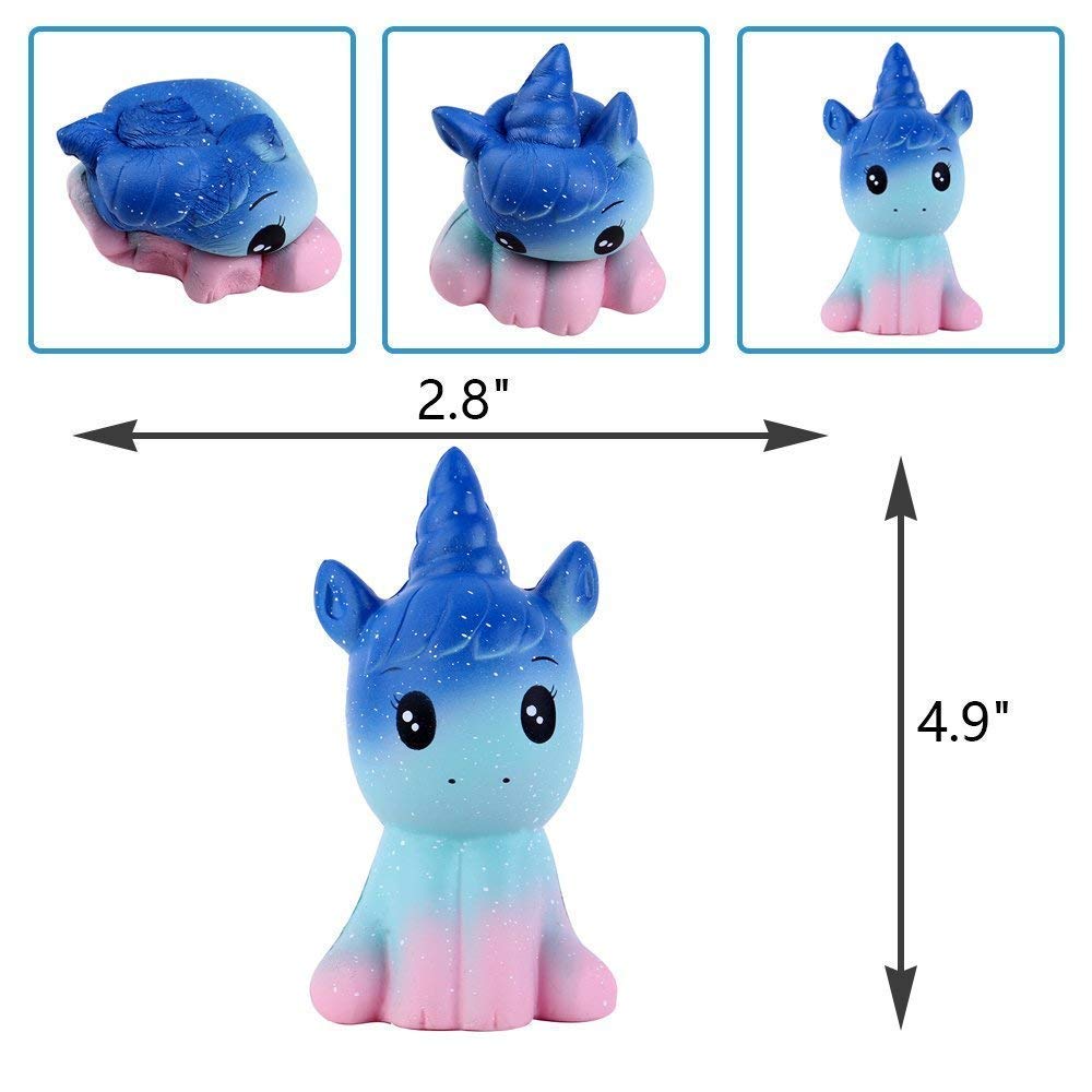 Galaxy Squishies Unicorn Panda - Kawaii Stress Relief Toys for Kids
