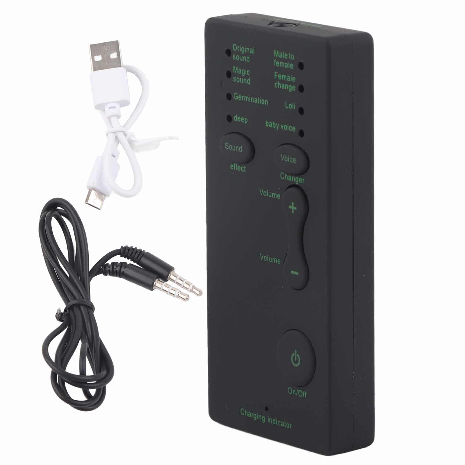 Professional USB Sound Card with 3.5mm Interface - Voice Changer & Audio Enhancer for PC, Laptop, Mobile Phone - Perfect for Live Streaming, Gaming & Podcasting