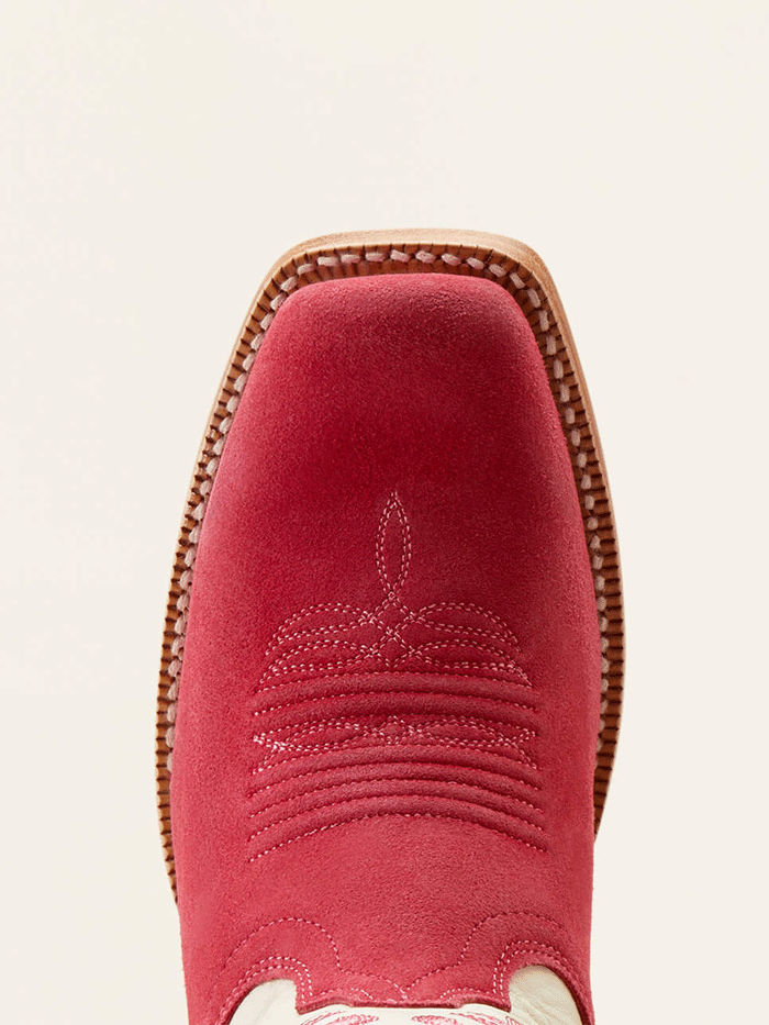 Ariat 10051040 Women's Futurity Boon Western Boot - Deep Azalea | Comfortable Cowgirl Boots for Riding, Country Fashion & Outdoor Events