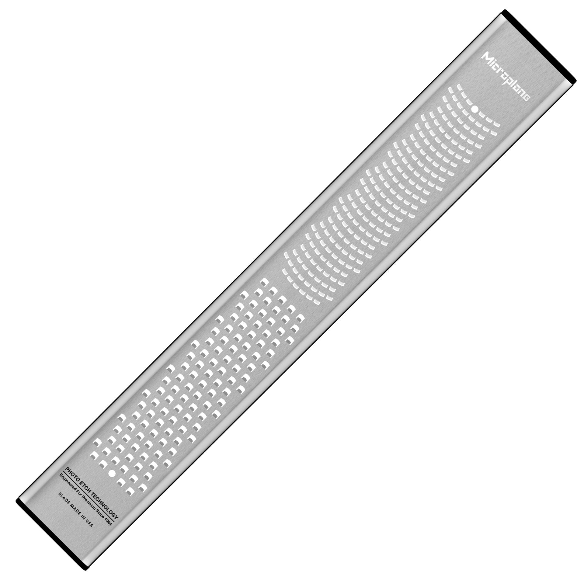 Microplane Dual Blade Zester & Grater - Premium Kitchen Tool for Zesting Citrus, Grating Cheese & Spices - Perfect for Baking, Cooking & Garnishing Dishes