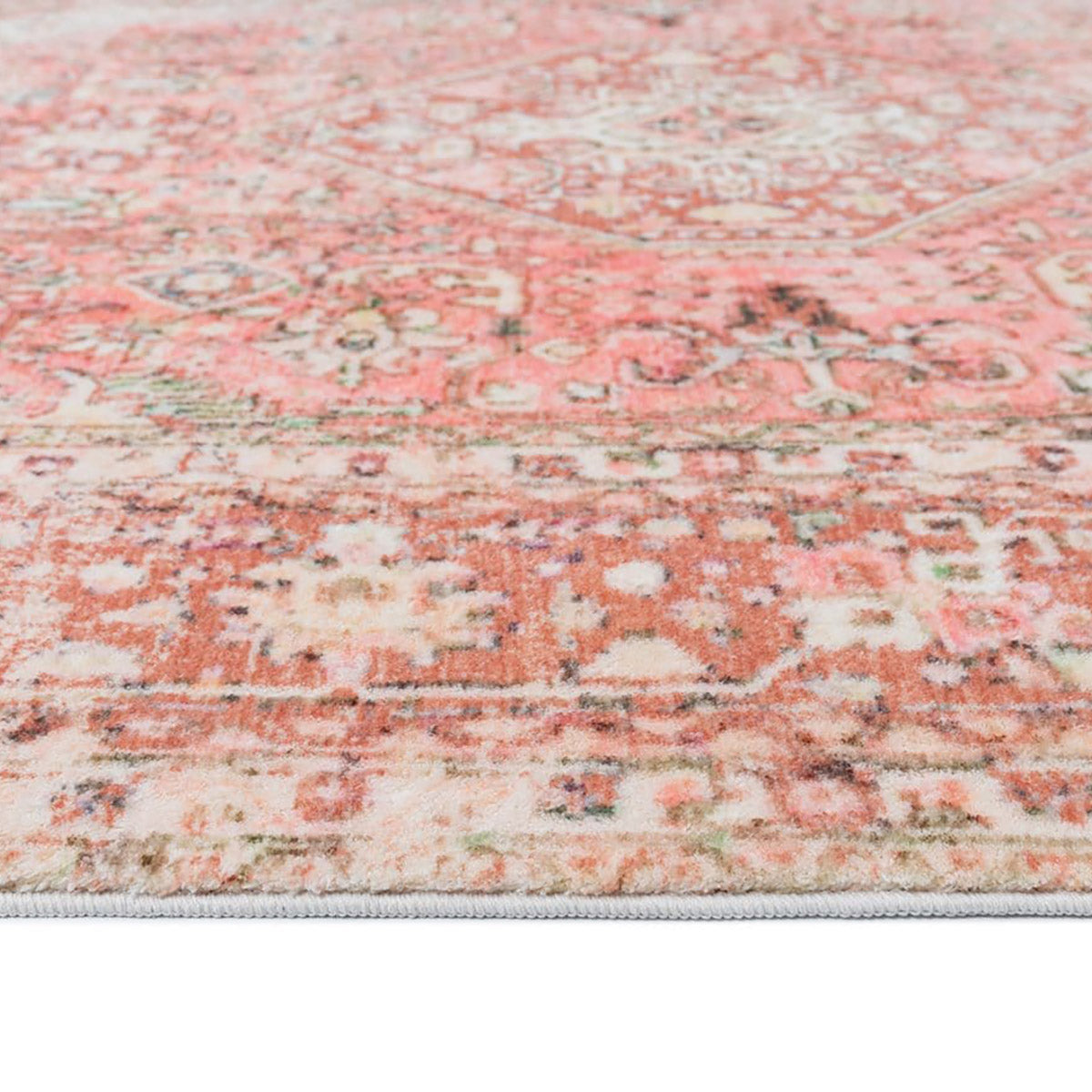 Beatrice Transitional Washable Rug - Soft & Durable Indoor/Outdoor Area Rug for Living Room, Bedroom, Patio - Easy to Clean, Stain Resistant