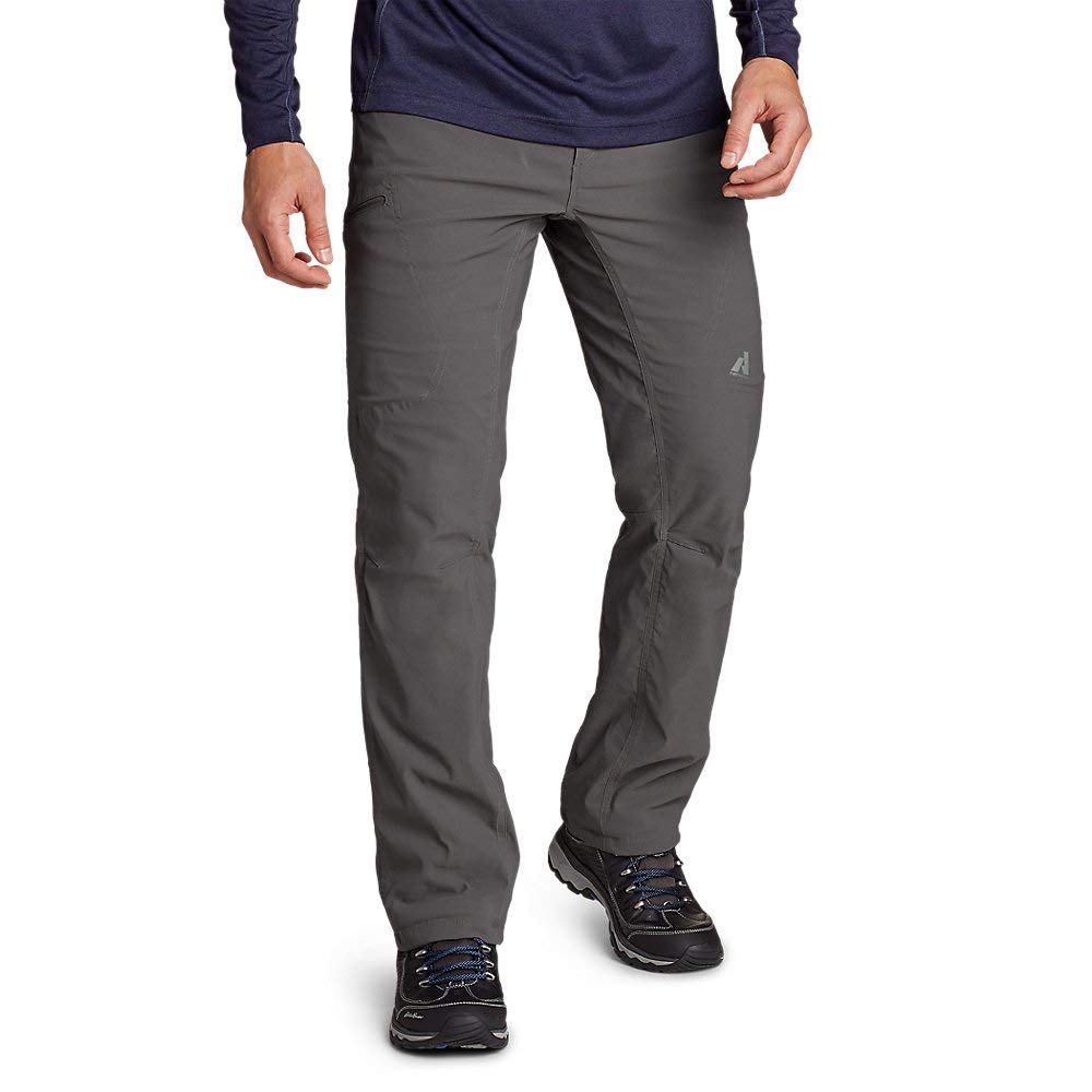 Eddie Bauer Men's Guide Pro Lined Pants - Water-Resistant Hiking & Outdoor Adventure Pants for Men, Comfortable All-Season Trousers for Camping, Travel & Casual Wear