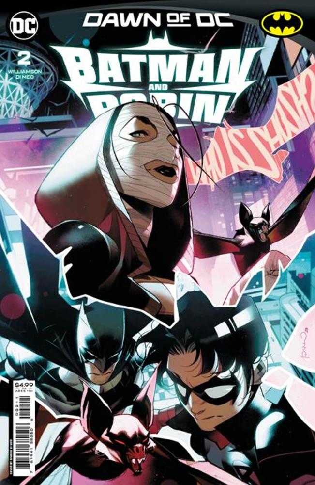 Batman And Robin #2 Cover A Simone Di Meo - DC Comics Graphic Novel, Superhero Collectible - Perfect for Fans, Gifts & Comic Book Displays