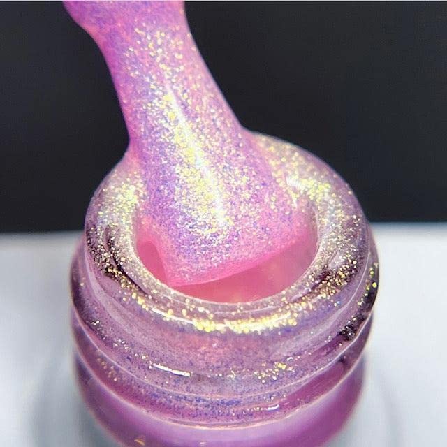 Twinkled T Gel Baby Gel Nail Polish - 15ml Long Lasting Soak Off LED/UV Nail Lamp Gel Polish for Nail Art (0.5oz, Pearly Gates) - Perfect for Salon, Home Manicure & DIY Nail Designs