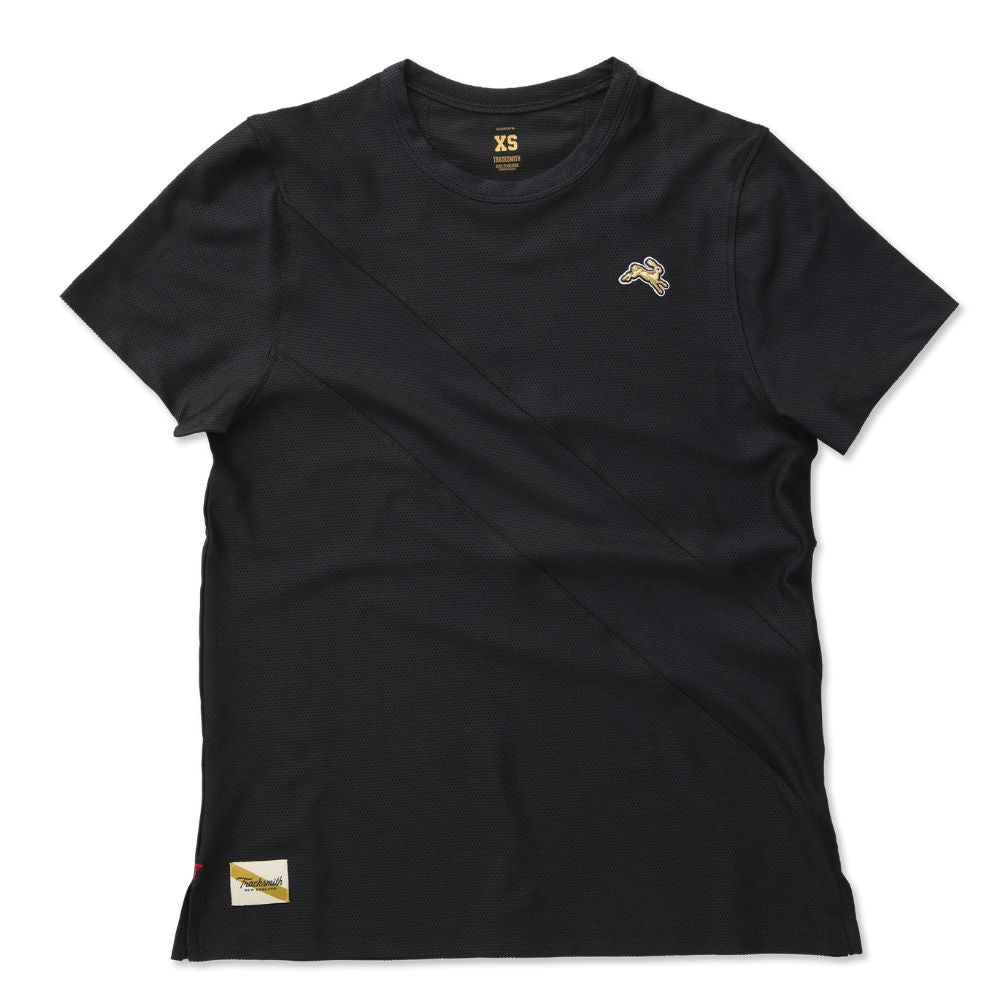 Tracksmith Women's Van Cortlandt Running Tee - Lightweight Performance Short Sleeve Shirt for Women - Perfect for Training, Racing & Everyday Wear