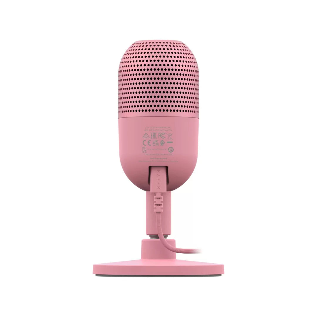 Razer Seiren Mini v3 USB Condenser Microphone for Streaming, Gaming & Podcasting - Compact Plug & Play Studio Quality Mic for PC, Mac & Laptop