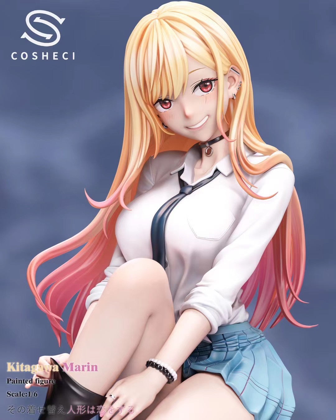 Cosh Studio Kitagawa Marin Anime Figure - High-Quality Collectible for Anime Fans | Perfect for Display, Cosplay, and Gift Giving