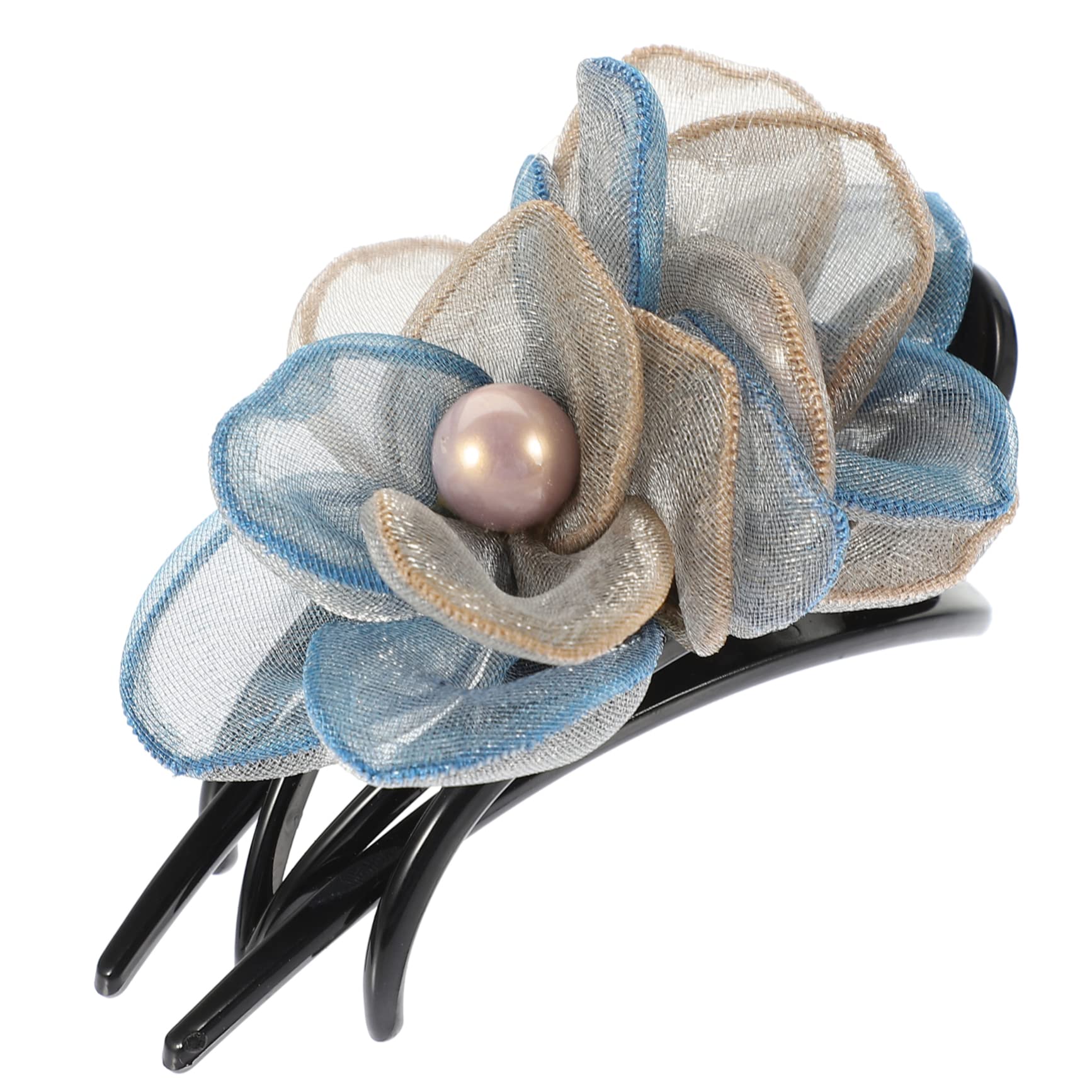 BelliFFY Korean Hair Clips for Women - Floral French Hairpins, Barrettes & Decorative Hair Catchers - Perfect for Updos, Braids & Everyday Styling