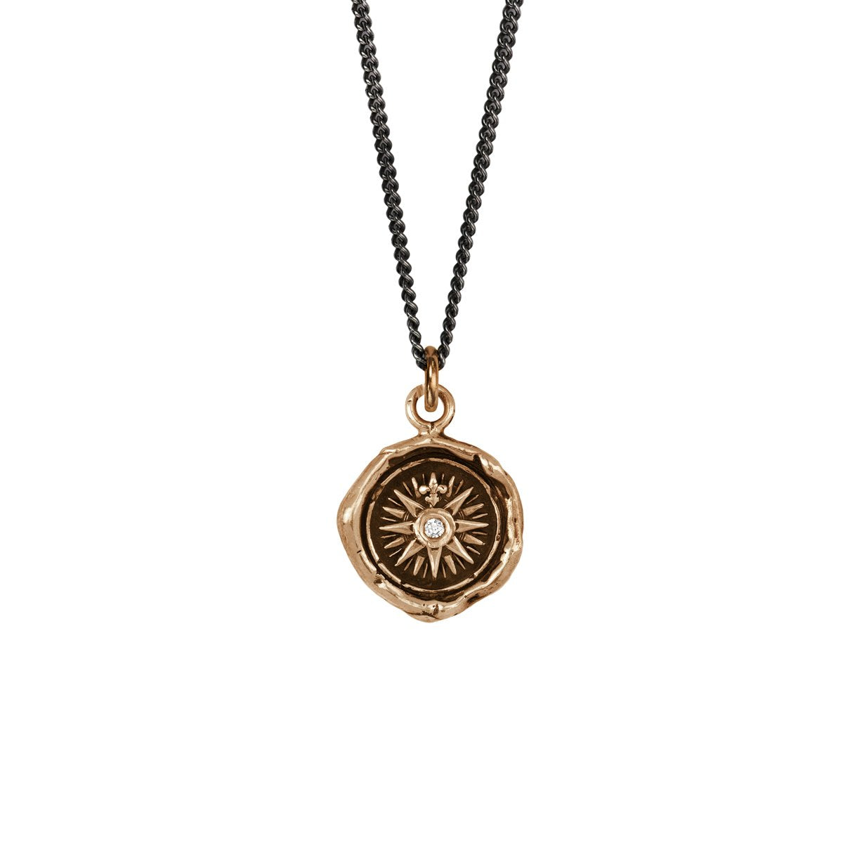 Direction Diamond Set Talisman - Elegant Jewelry for Spiritual Protection & Positive Energy | Perfect for Meditation, Yoga & Daily Wear