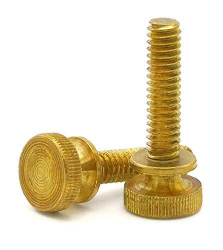 Knurled Head Thumb Screws - #6-32 x 3/8